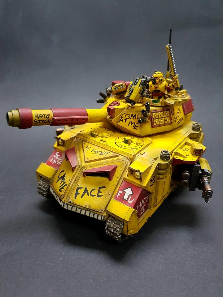 Angry Space Marines, Predator Converion, Rhino Conversion