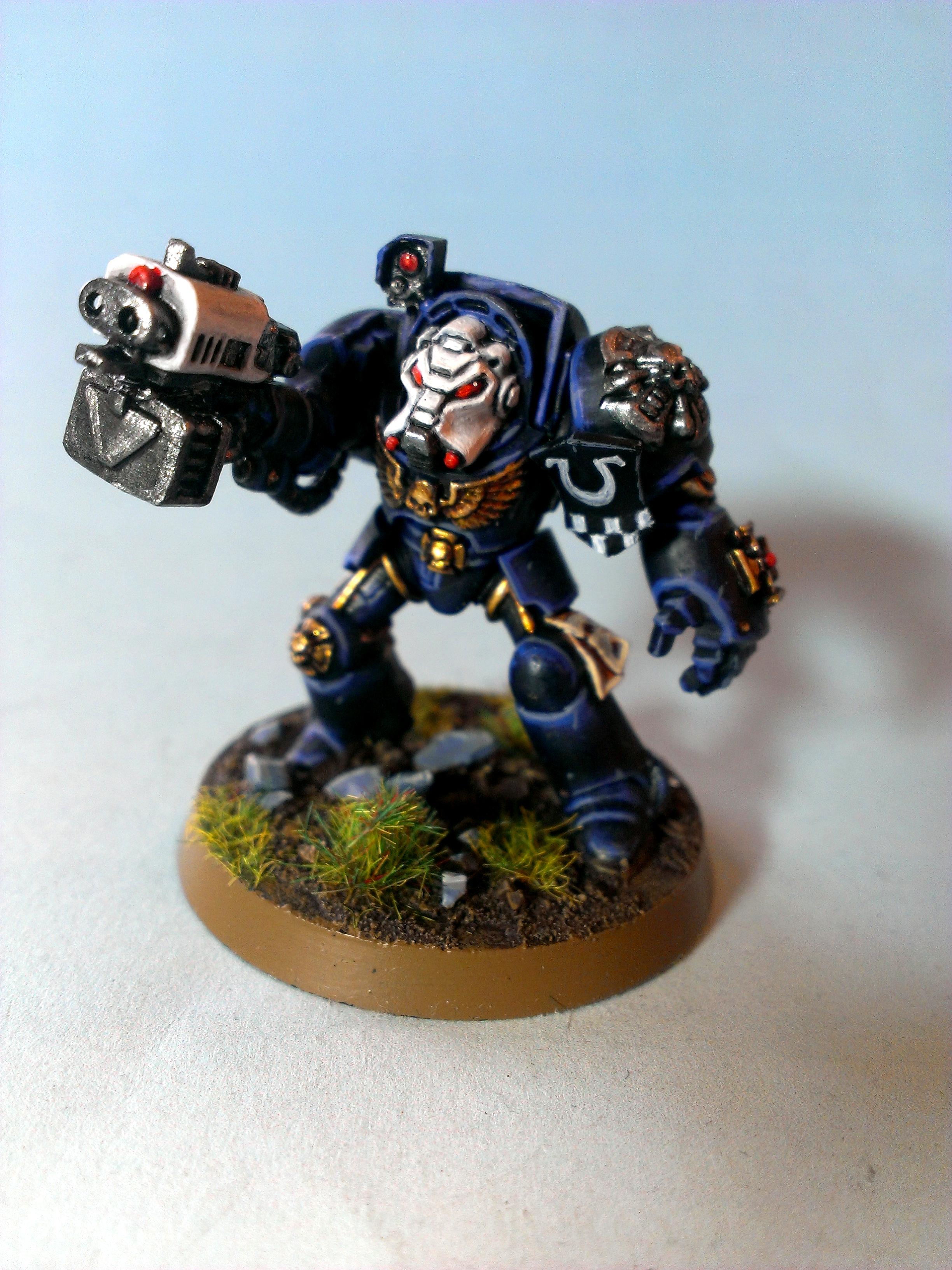 Space Marines, Terminator Armor, Ultramarines