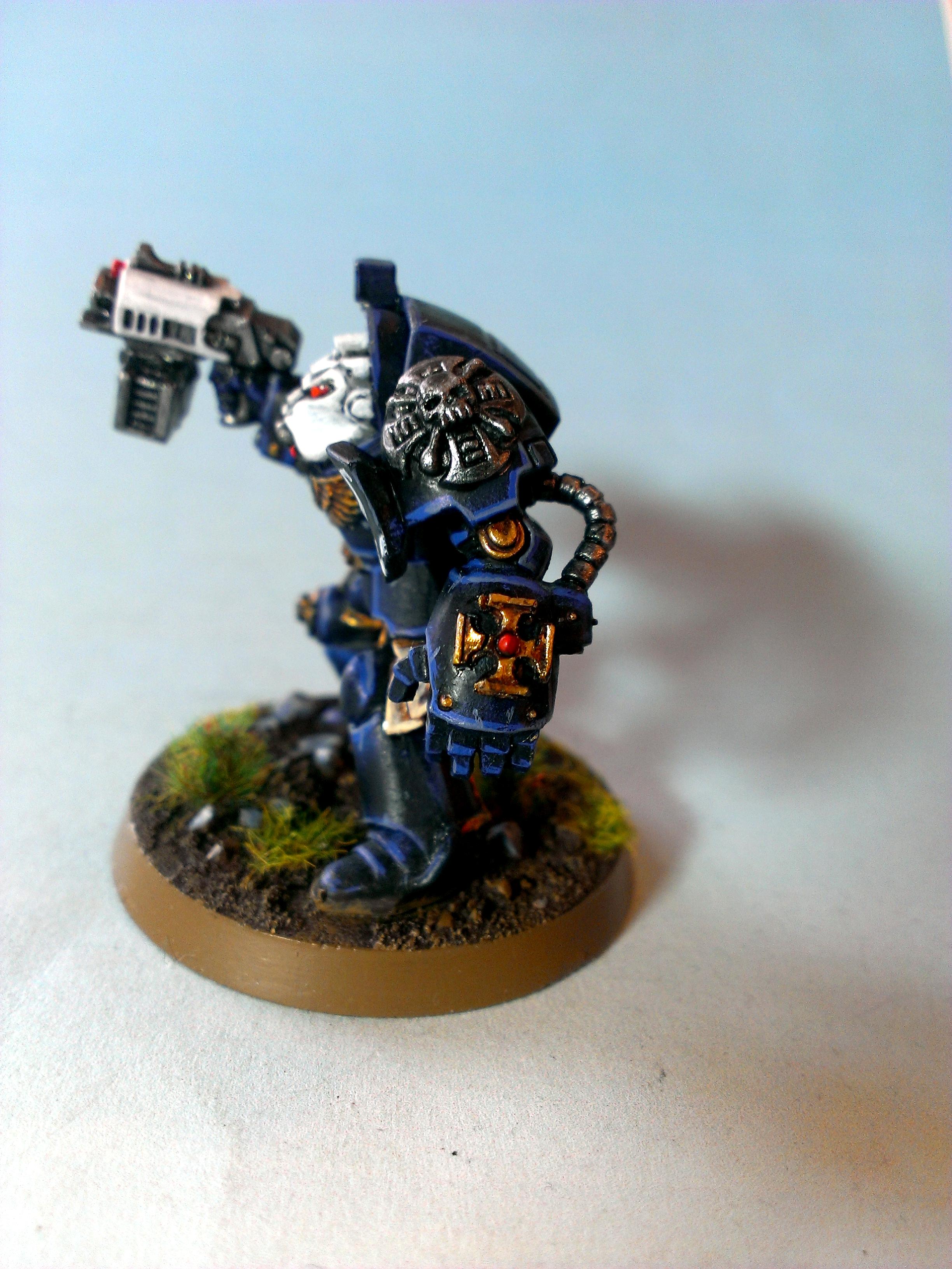 Space Marines, Terminator Armor, Ultramarines