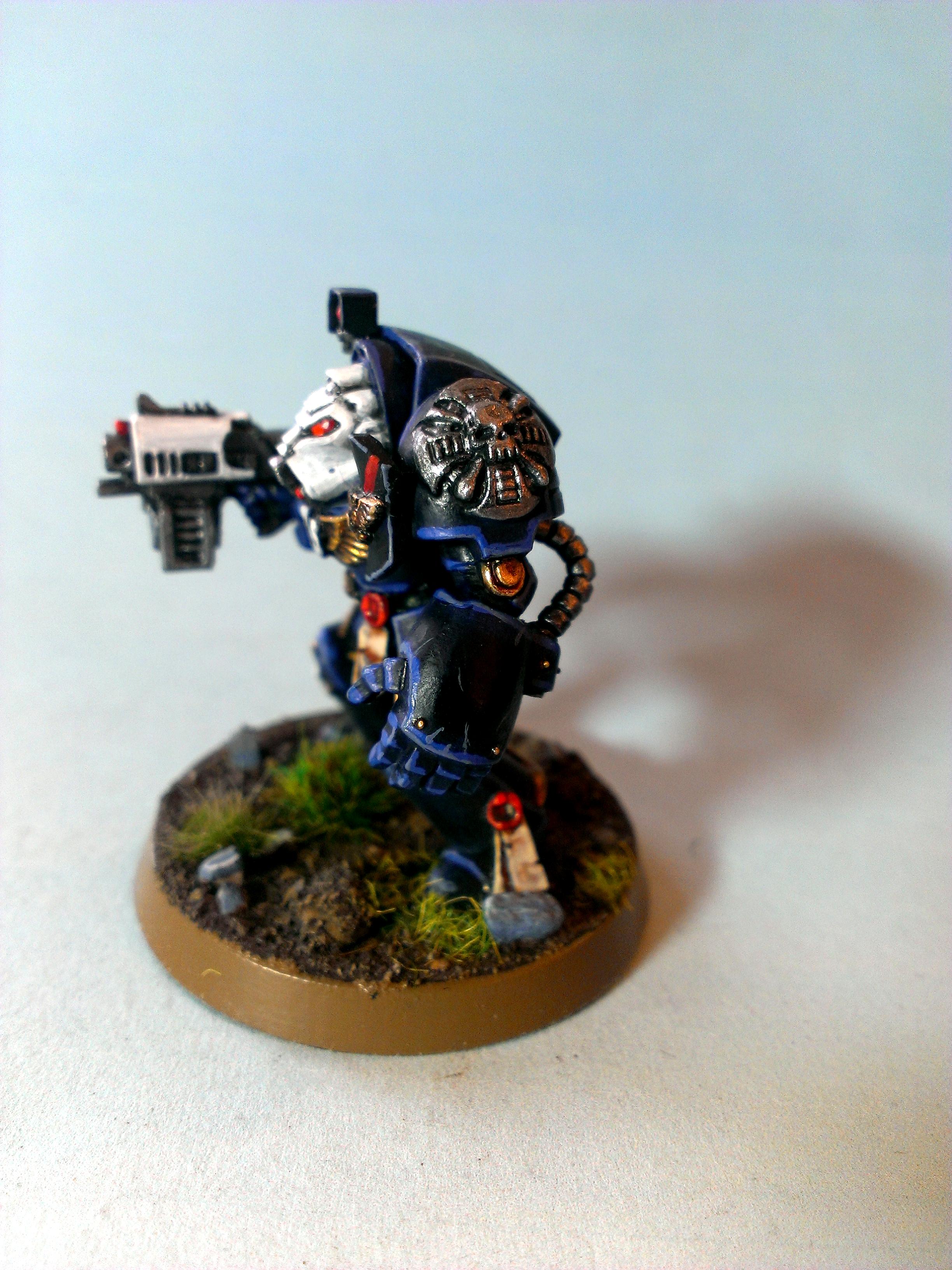 Space Marines, Terminator Armor, Ultramarines
