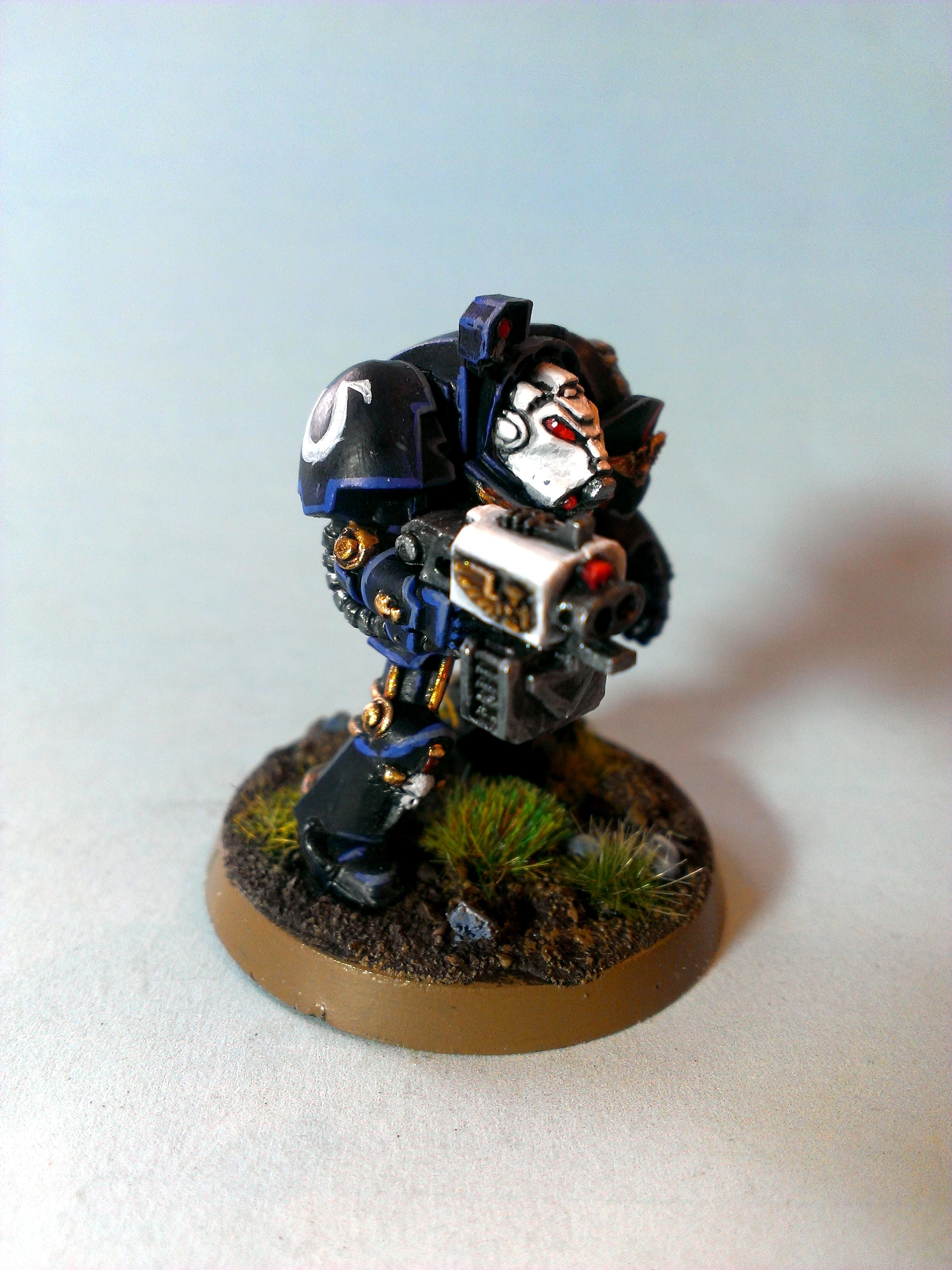 Space Marines, Terminator Armor, Ultramarines
