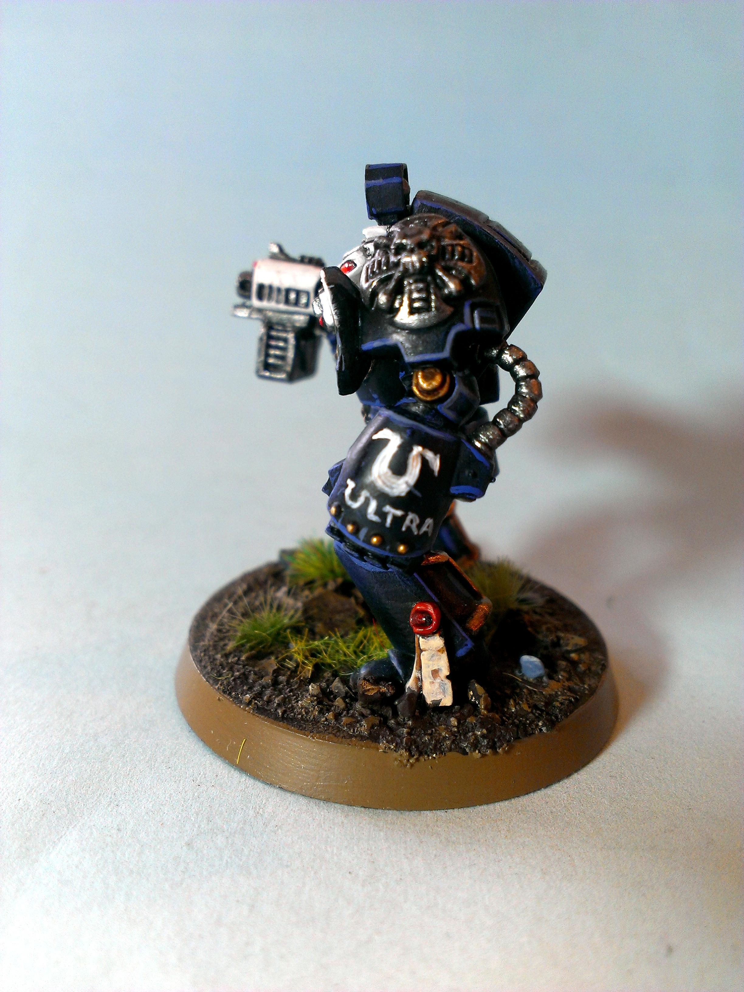 Space Marines, Terminator Armor, Ultramarines