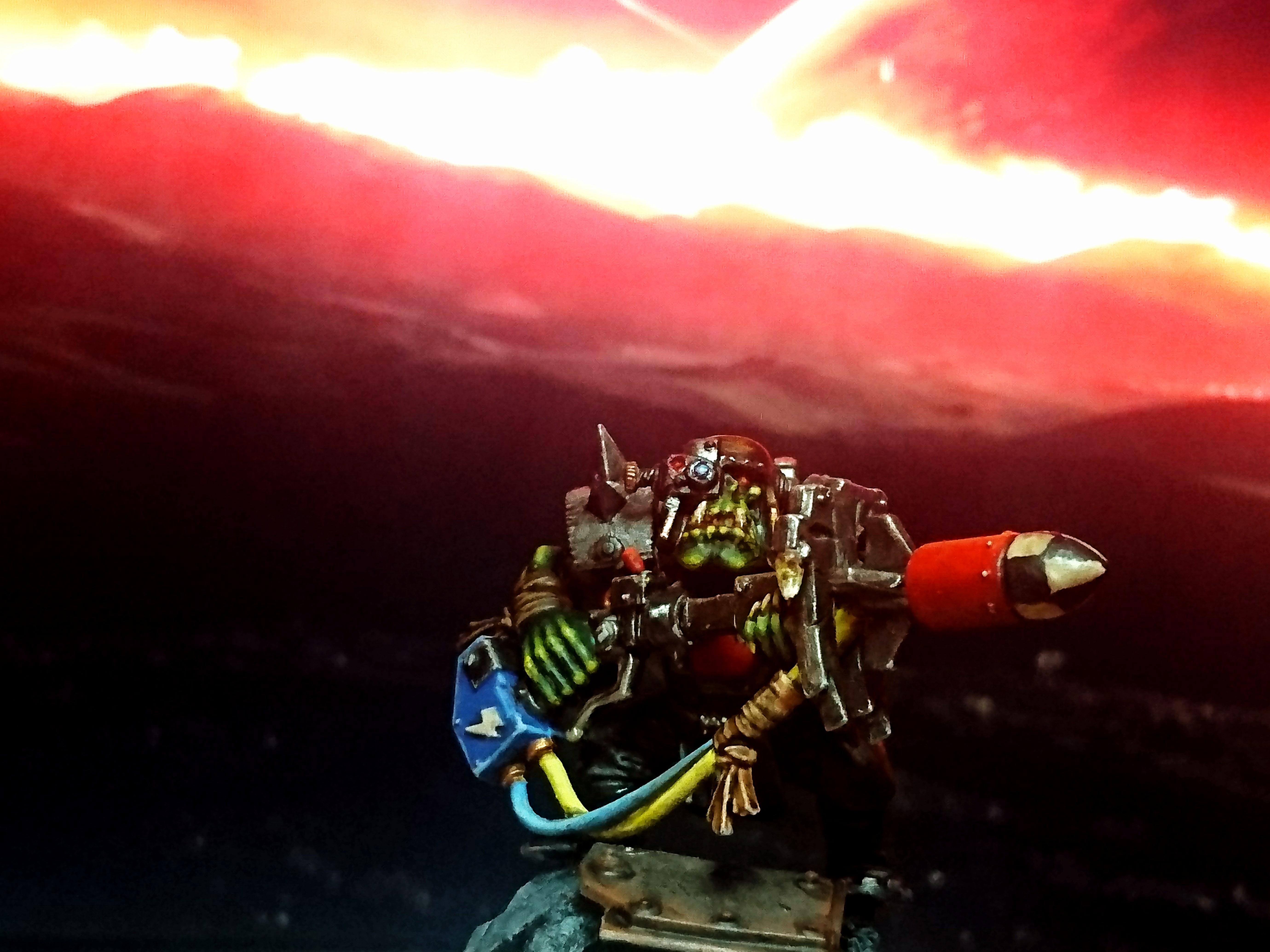 Boy, Conversion, Goffs, Nob, Ork Boy, Ork Boyz, Ork Conversion, Ork Goff Boy, Orks, Space Orks, Warhammer 40,000