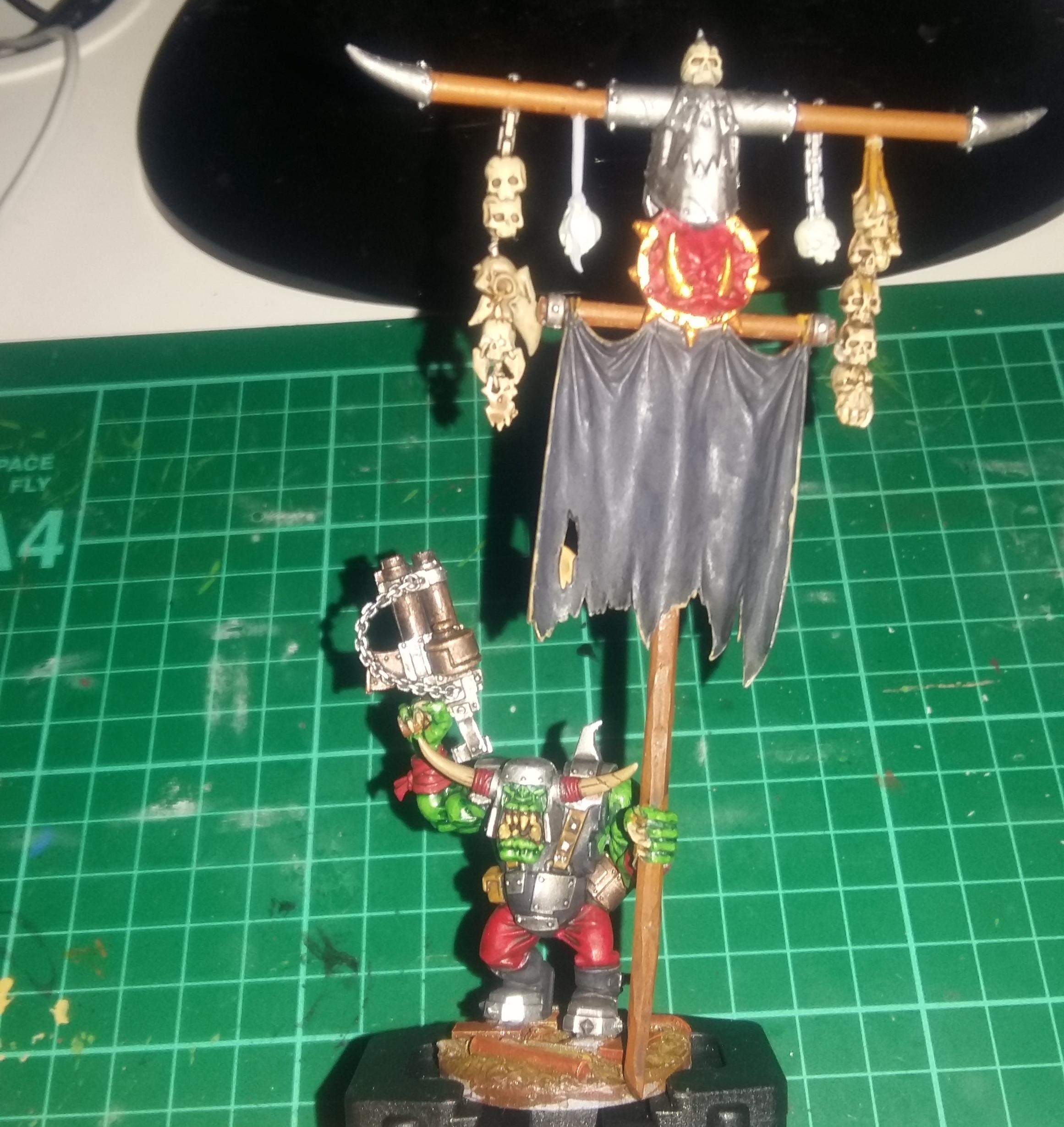Nob, Orks, Waaagh! Banner