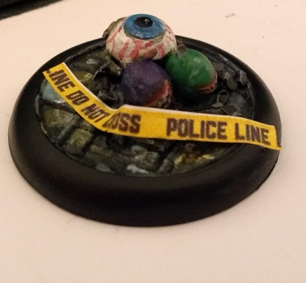 Eyeball and teeth bombs