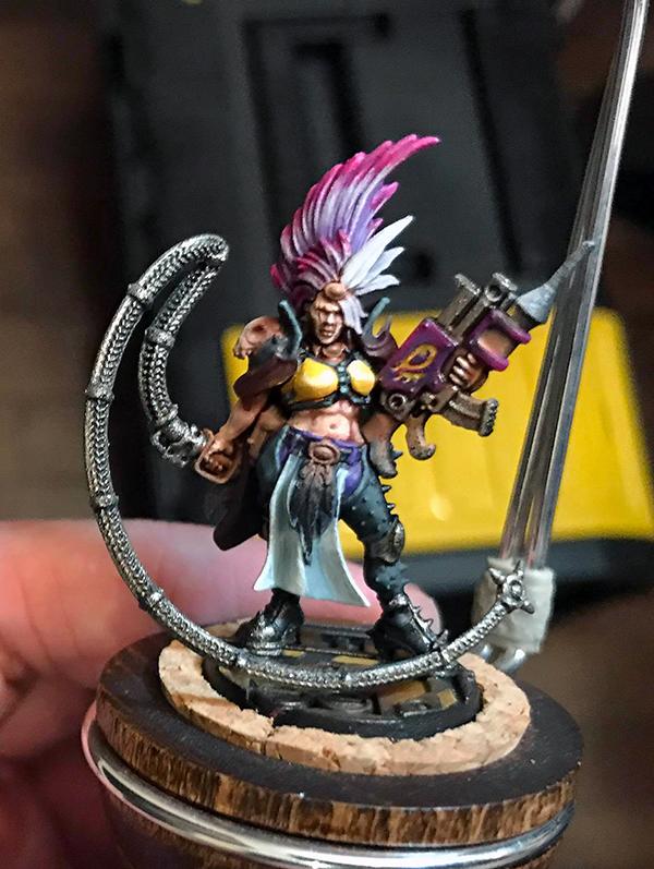 Escher, Ganger, Necromunda, Underhive, Work In Progress