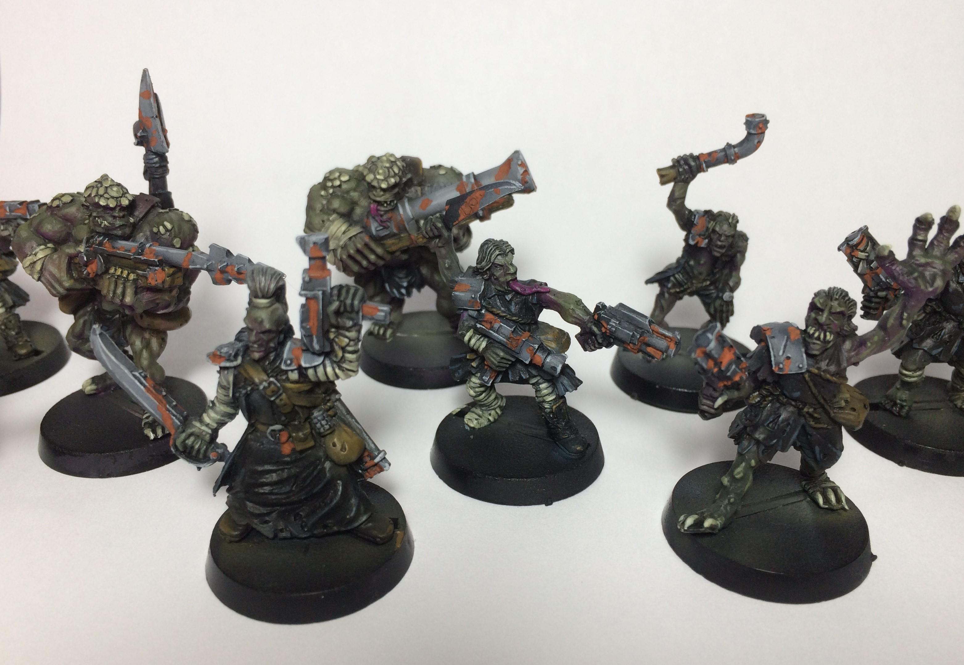 Airbrush, Inspiration, Necromunda, Non-Metallic Metal, Scavvy, Zombie