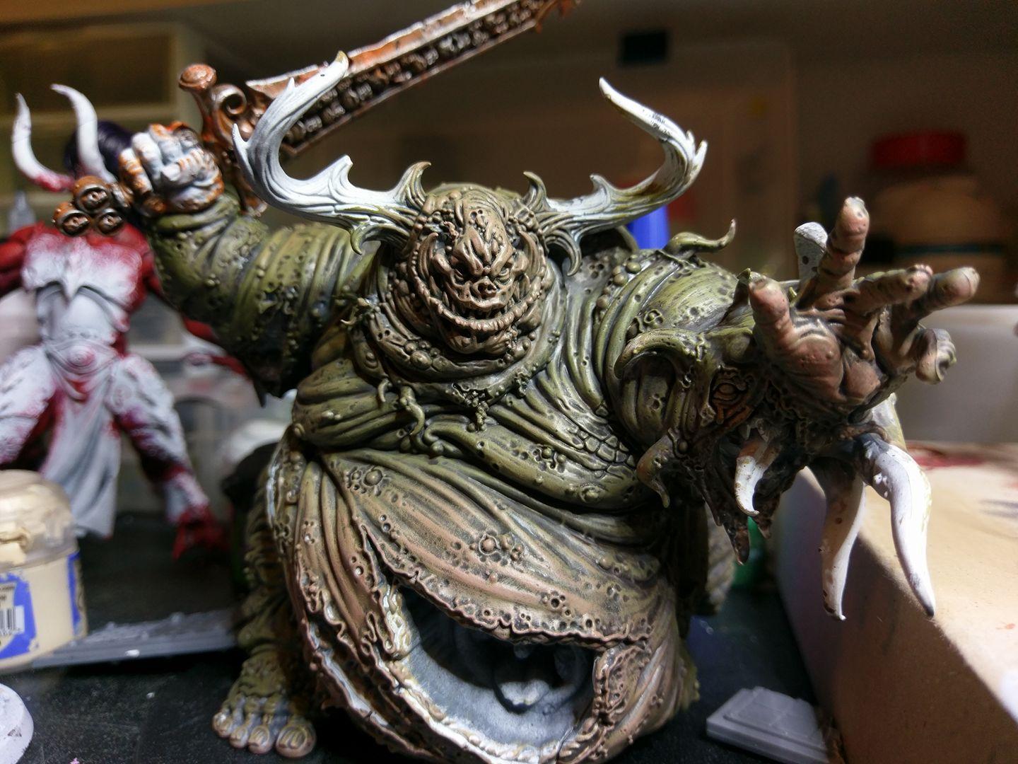 Chaos, Daemon Prince, Great Unclean One, Nurgle