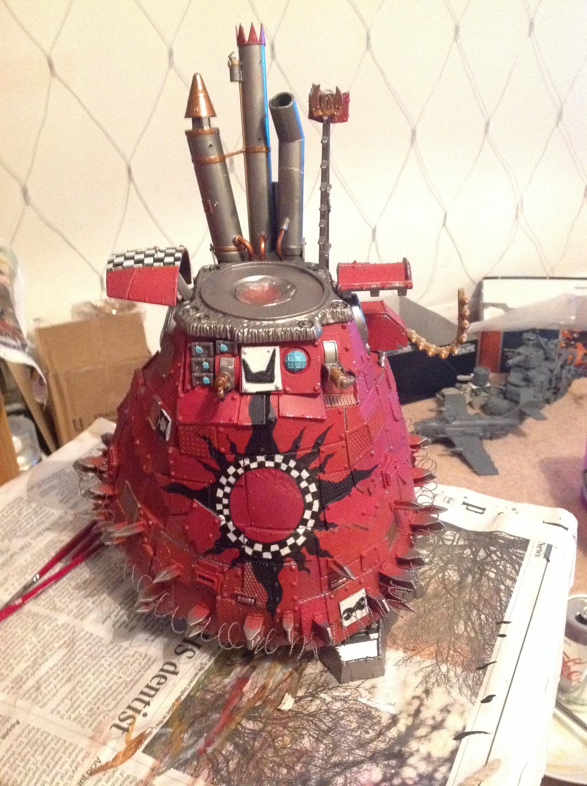 Evil Sunz. 40k. Stompa. WIP. 