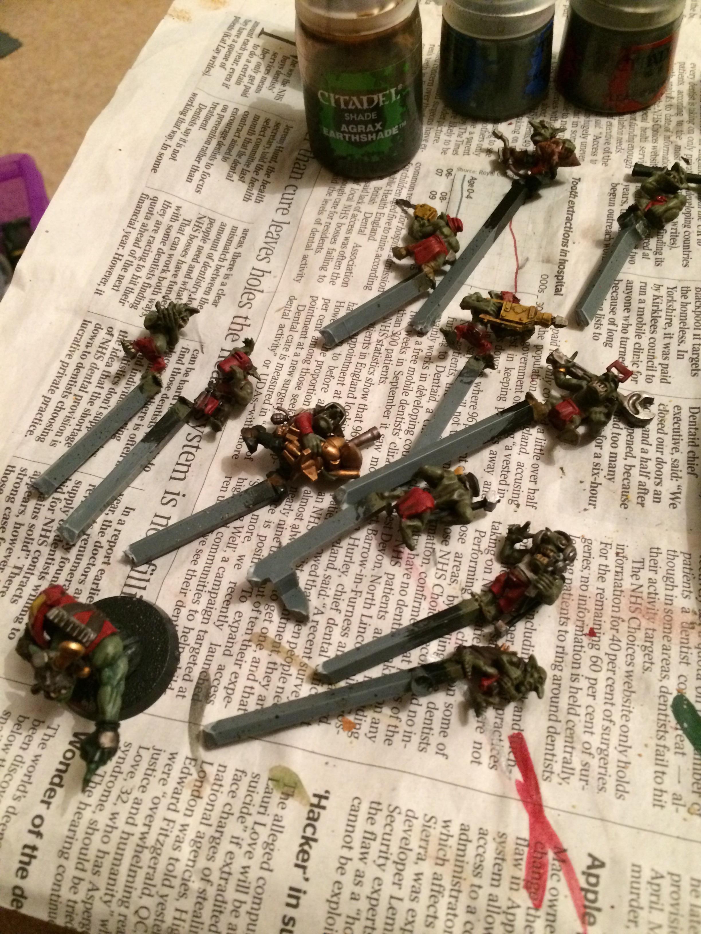 Orks. Grots. Riggers. Stompa. 
