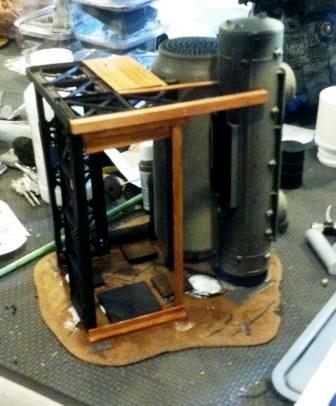 40k Refinery, Industrial Terrain, Ork Terrain, Warhammer 40k Terrain