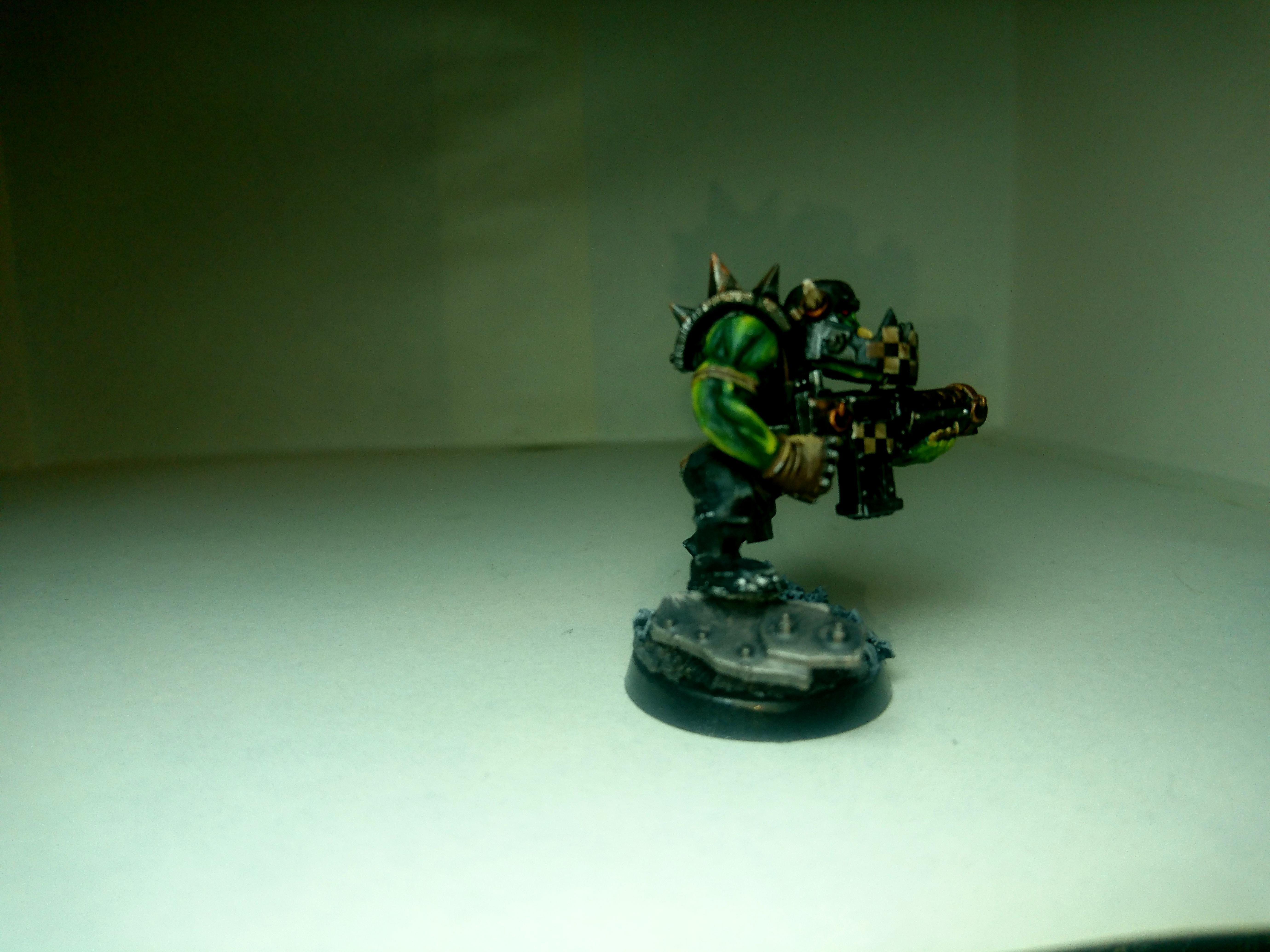 Boy, Conversion, Goffs, Nob, Ork Boy, Ork Conversion, Ork Goff Boy, Orks, Space Orks, Warhammer 40,000