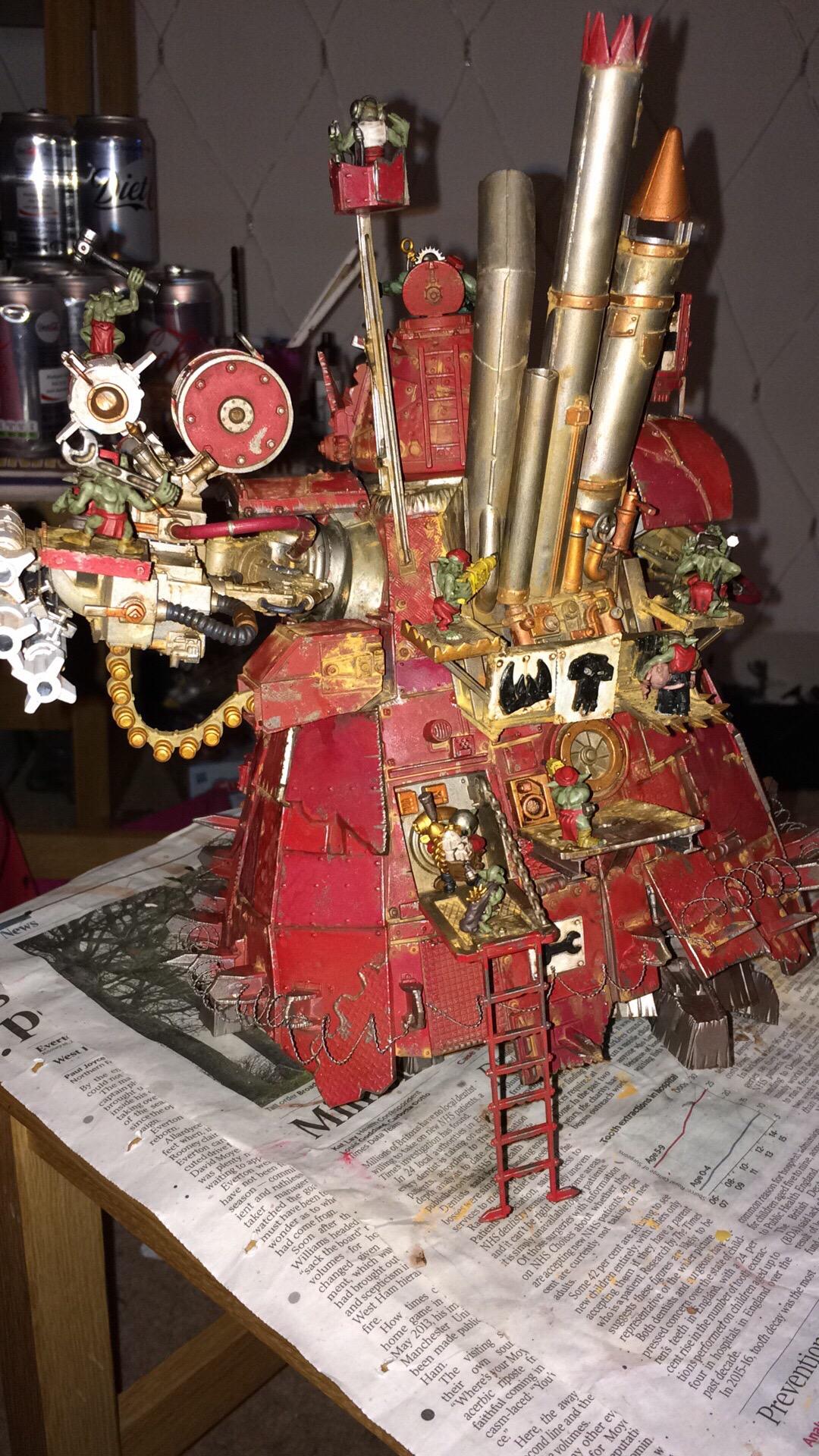 Stompa. Evil sunz. 40k