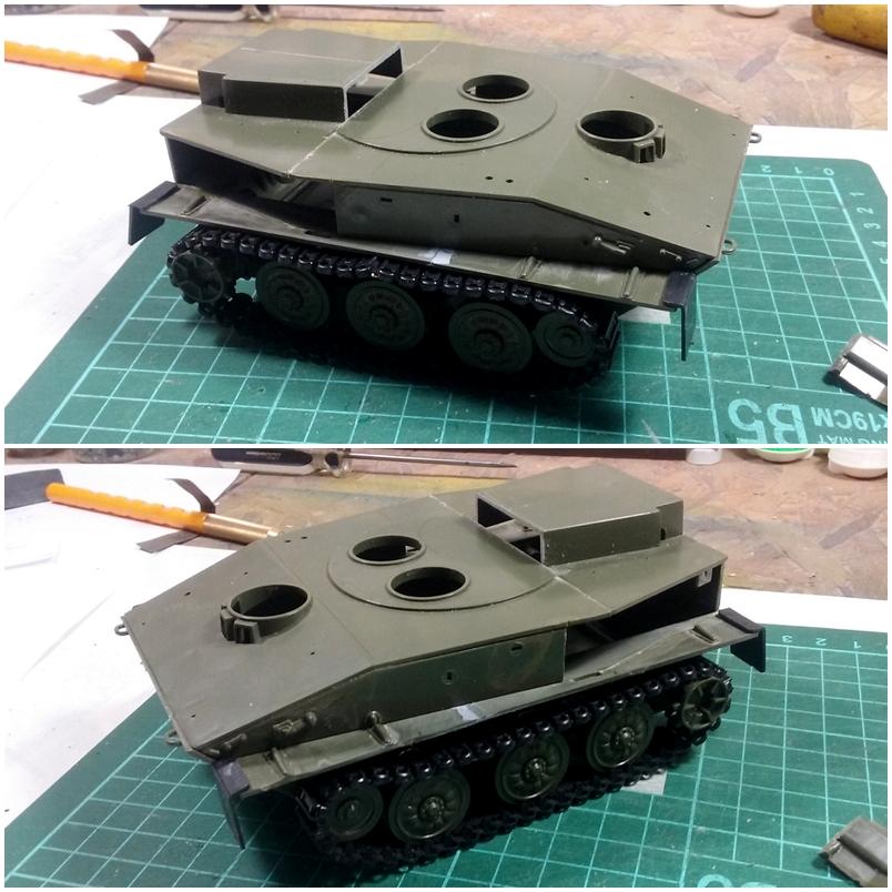 Imperial Guard, Kitbash, Recovery Vehicle, Scratch Build