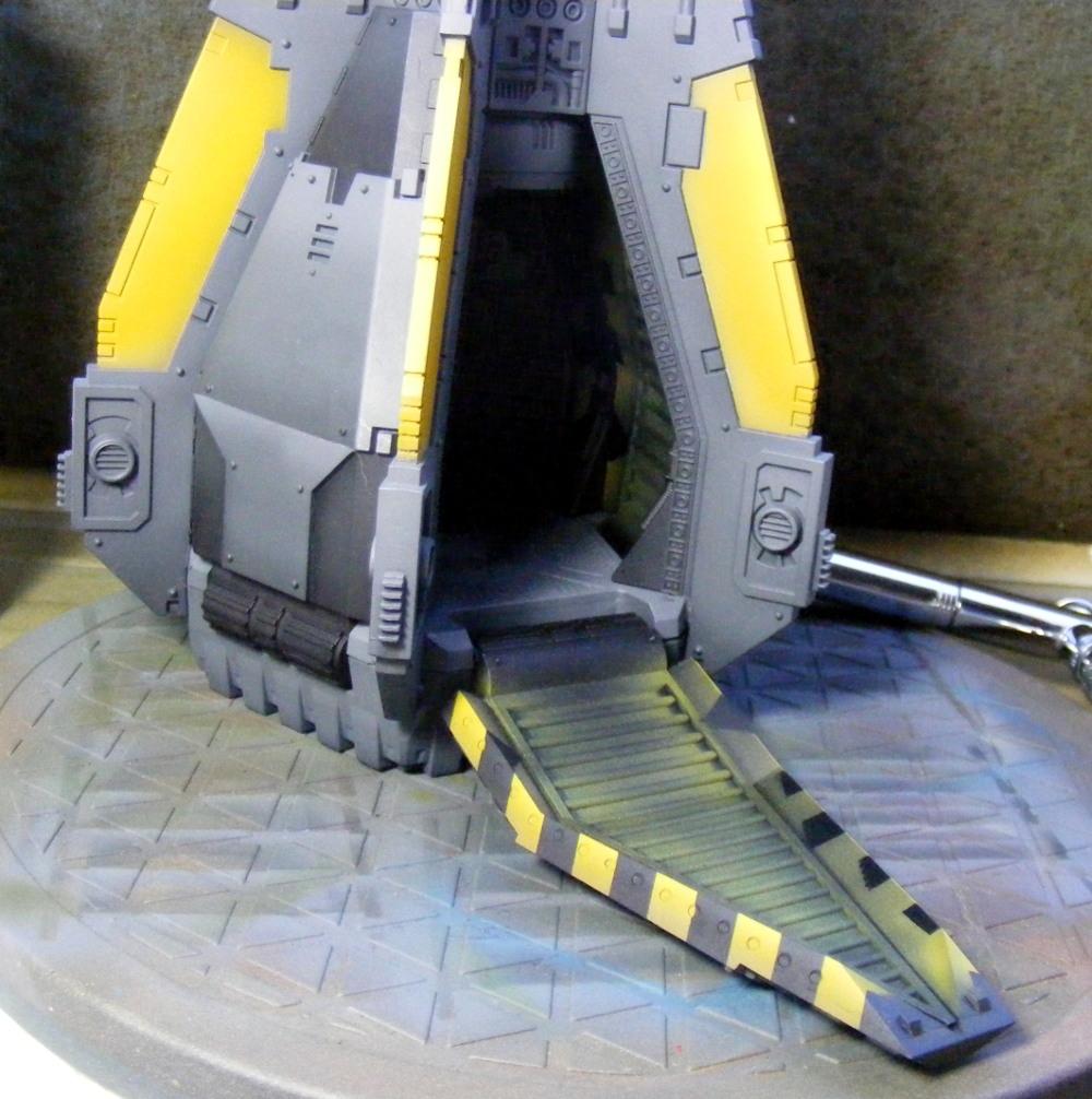Drop Pod, drop pod hazard stripes
