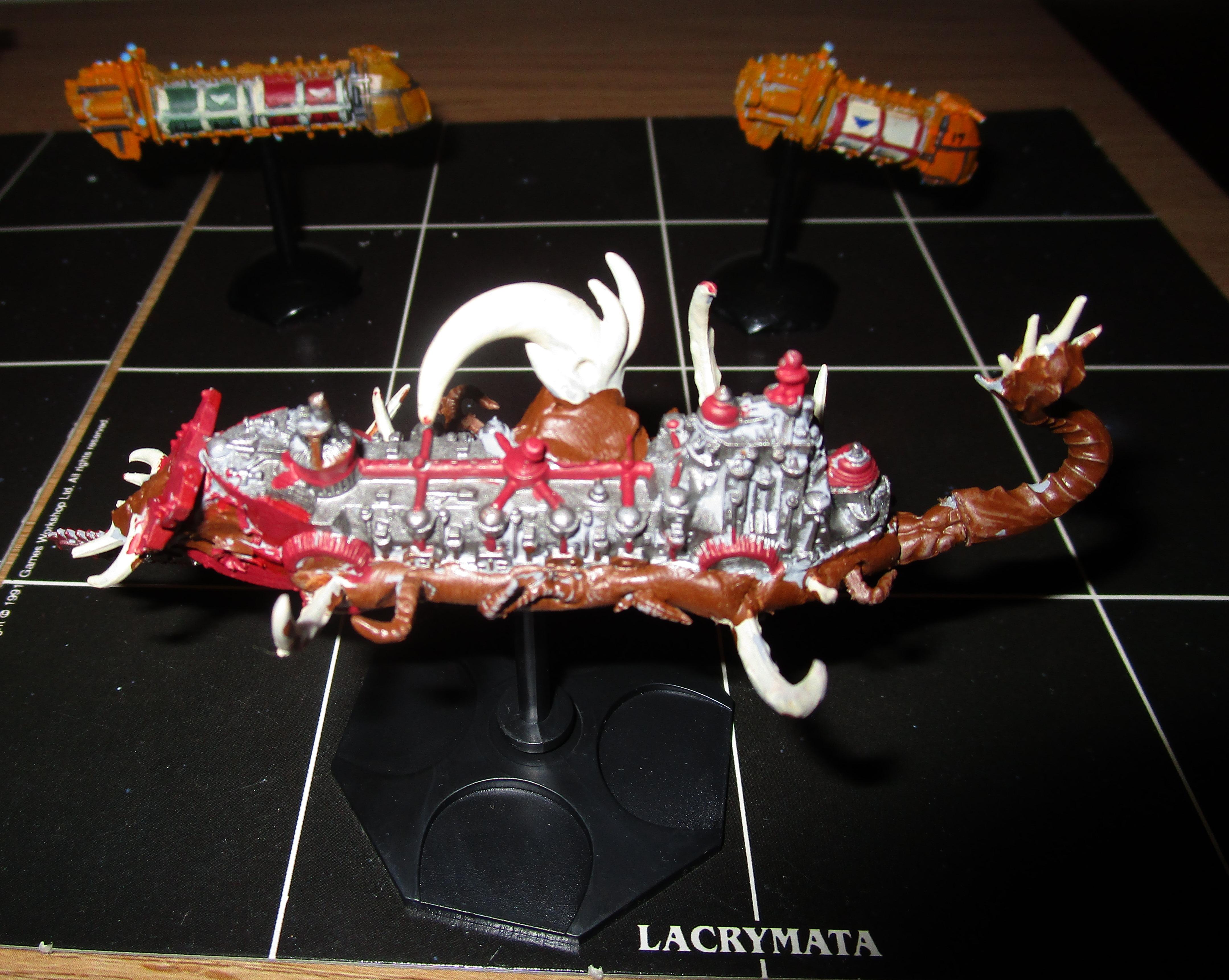 Battlefleet Gothic, Chaos, Daemonship, Space Fleet, Transports