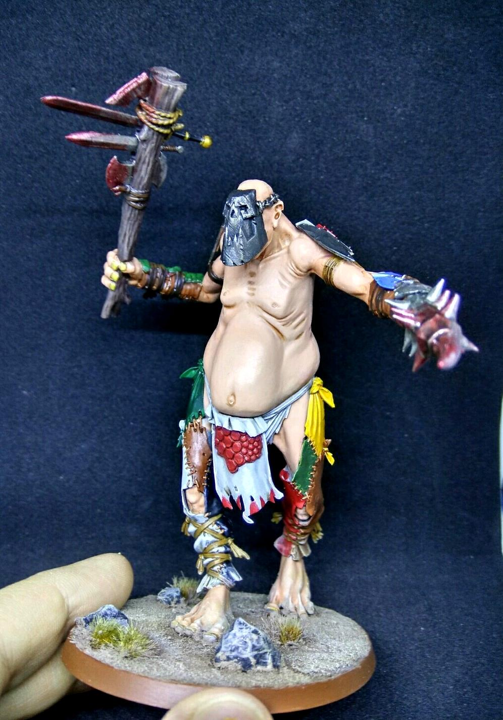 Age Of Sigmar, Aleguzzler Gargant, Gargant, Giant, Ironjawz