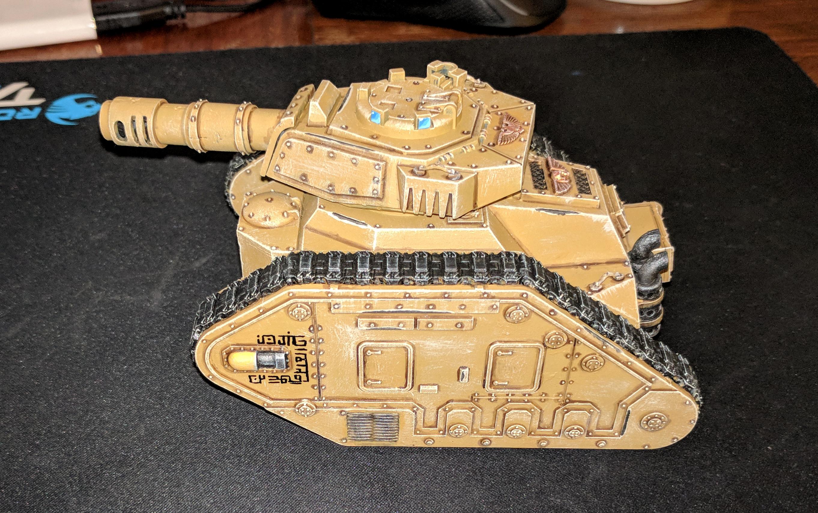 Astra Militarum, Imperial Guard, Leman Russ, Tallarn Desert Raiders, W40k