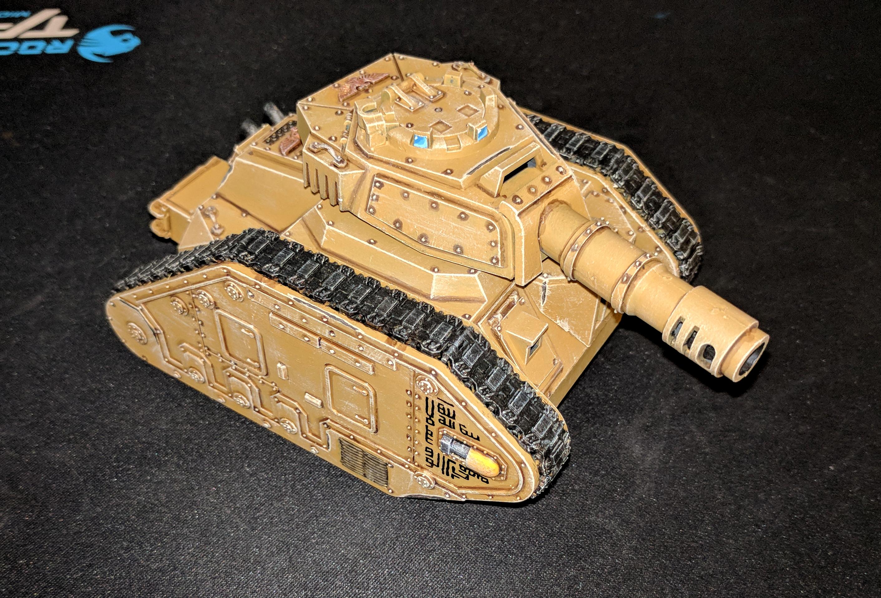 Astra Militarum, Imperial Guard, Leman Russ, Tallarn Desert Raiders, W40k