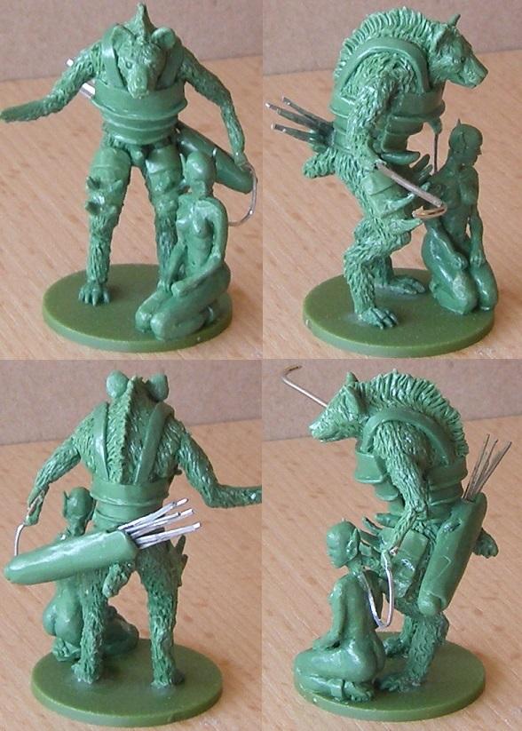 Hrou-Ii, Gnoll Oracle of the Apocalypse WIP (NSFW)