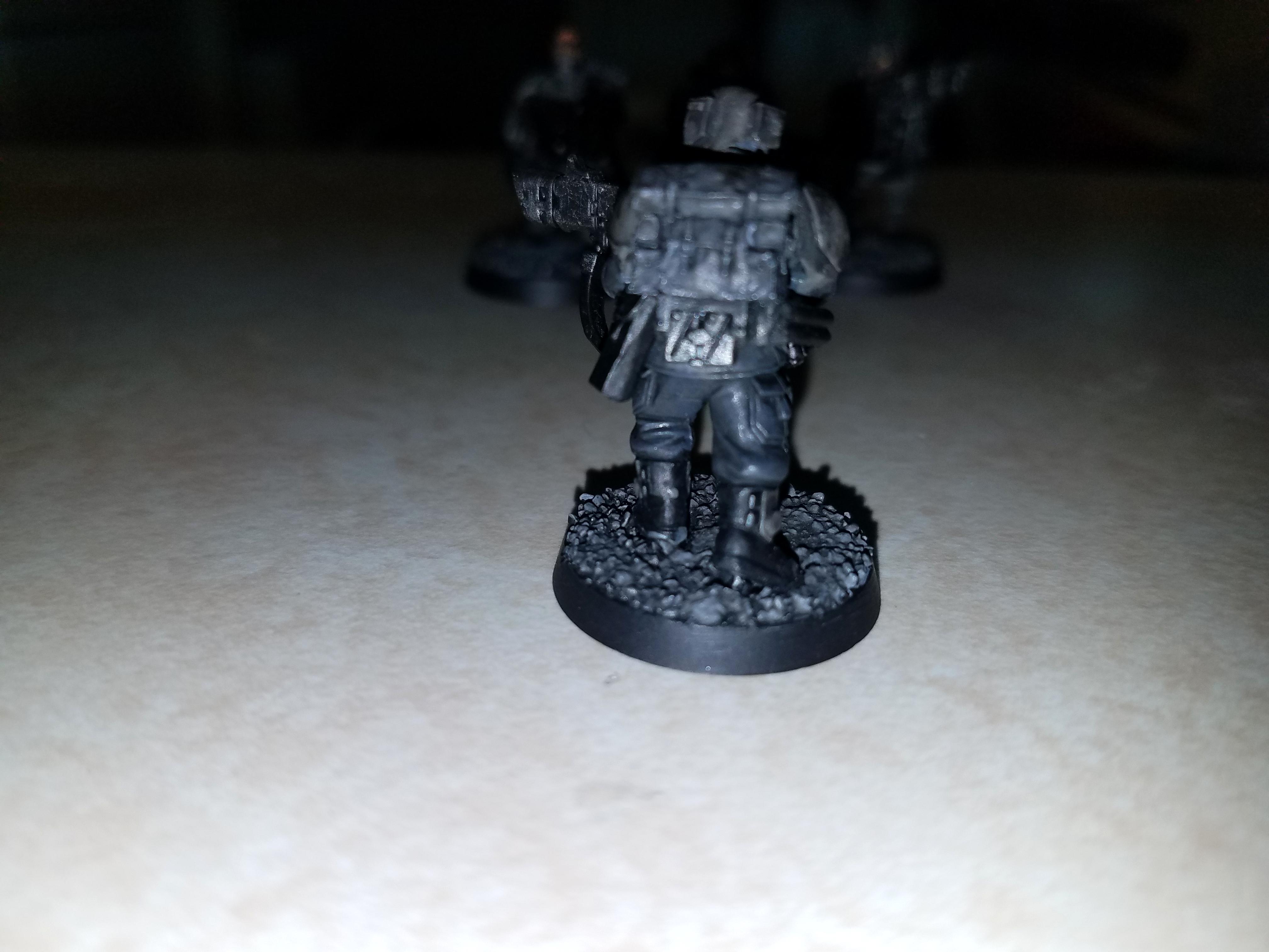 Custom, Greenstuff, Kasrkin, Mask, Scions, Tempestus Scions