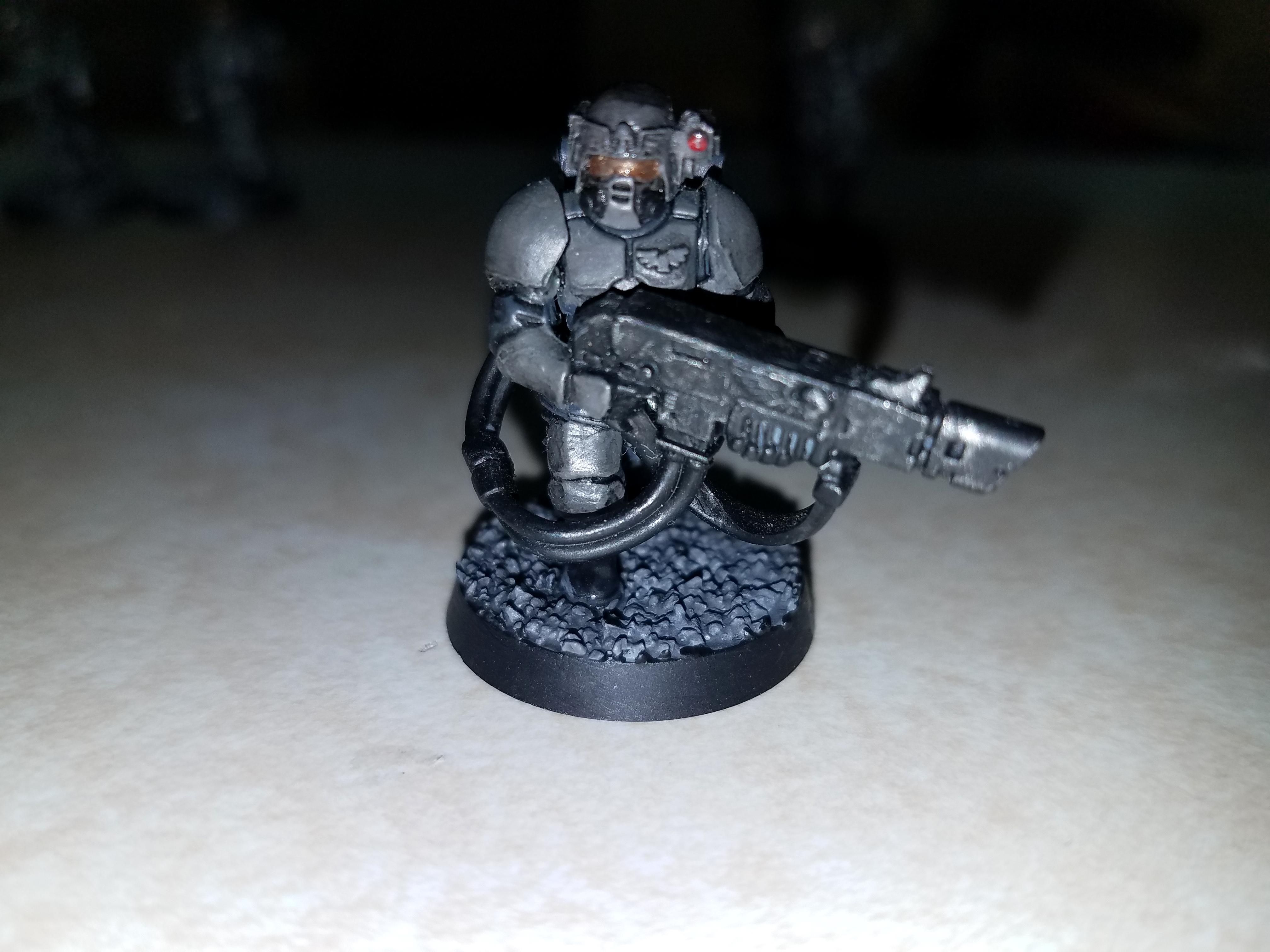 Custom, Greenstuff, Kasrkin, Mask, Scions, Tempestus Scions