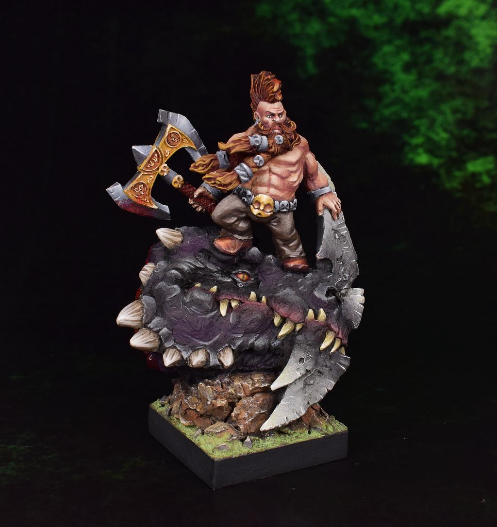 Dragon Slayer, Dwarf Wild Chieftain, Dwarves, Scibor