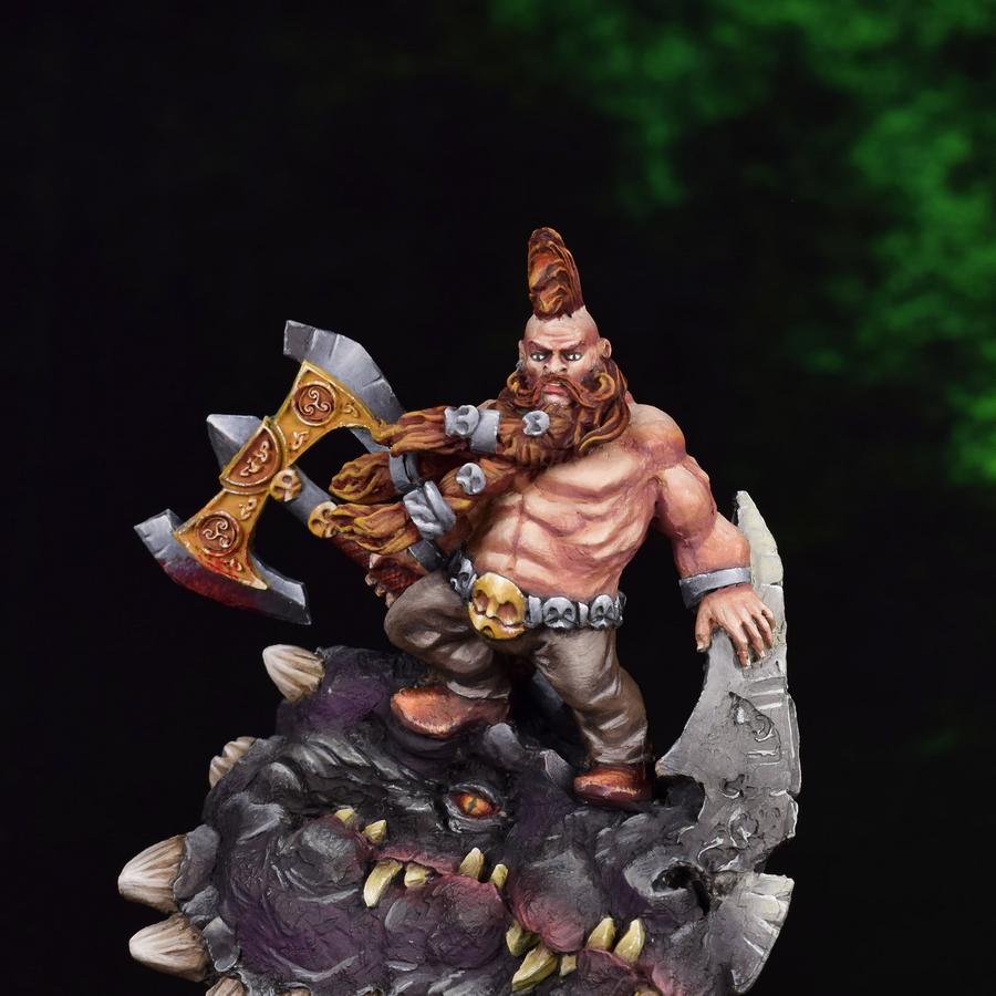 Dragon Slayer, Dwarf Wild Chieftain, Dwarves, Scibor