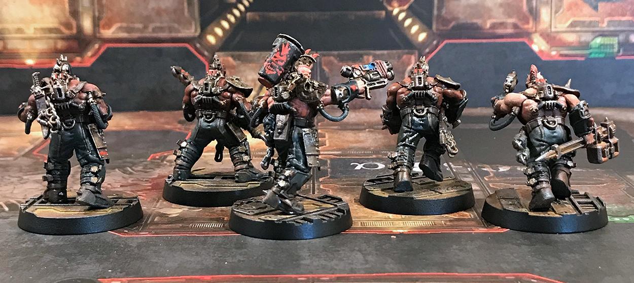 Escher, Ganger, Goliath, N17, Necromunda, Underhive, Work In Progress