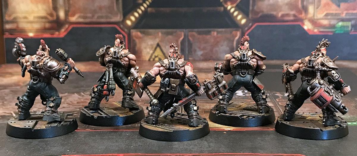 Escher, Ganger, Goliath, N17, Necromunda, Underhive, Work In Progress