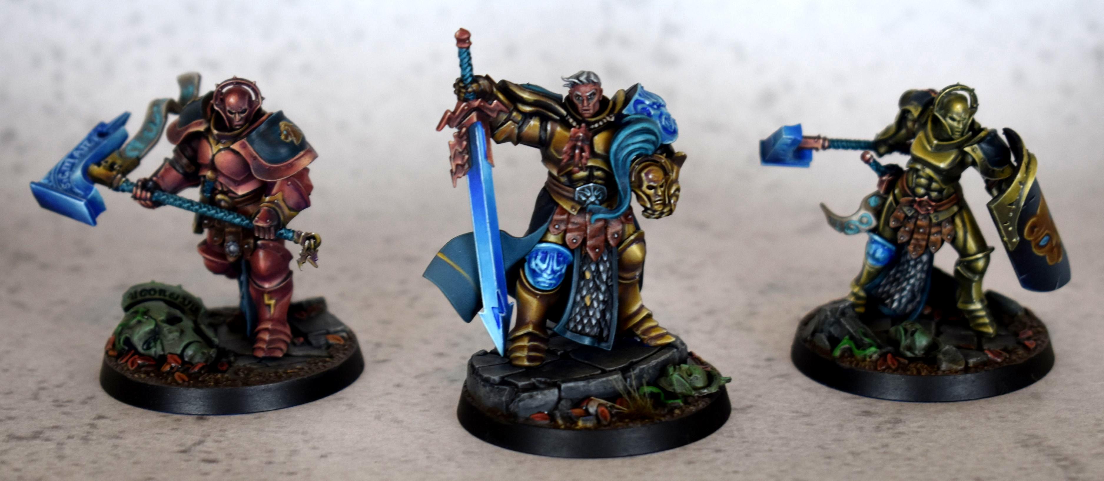 Angharad, Crystal, Freehand, Gold, Lion, Non-Metallic Metal, Obryn, Severin, Shadespire, Steelheart, Stormcast, Warband