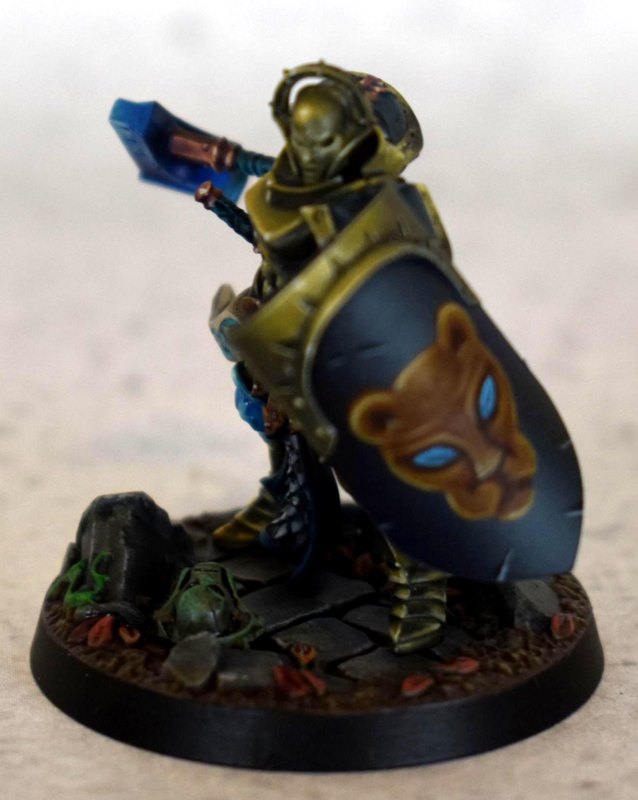 Angharad, Crystal, Freehand, Gold, Non-Metallic Metal, Shadespire, Steelheart, Stormcast, Warband