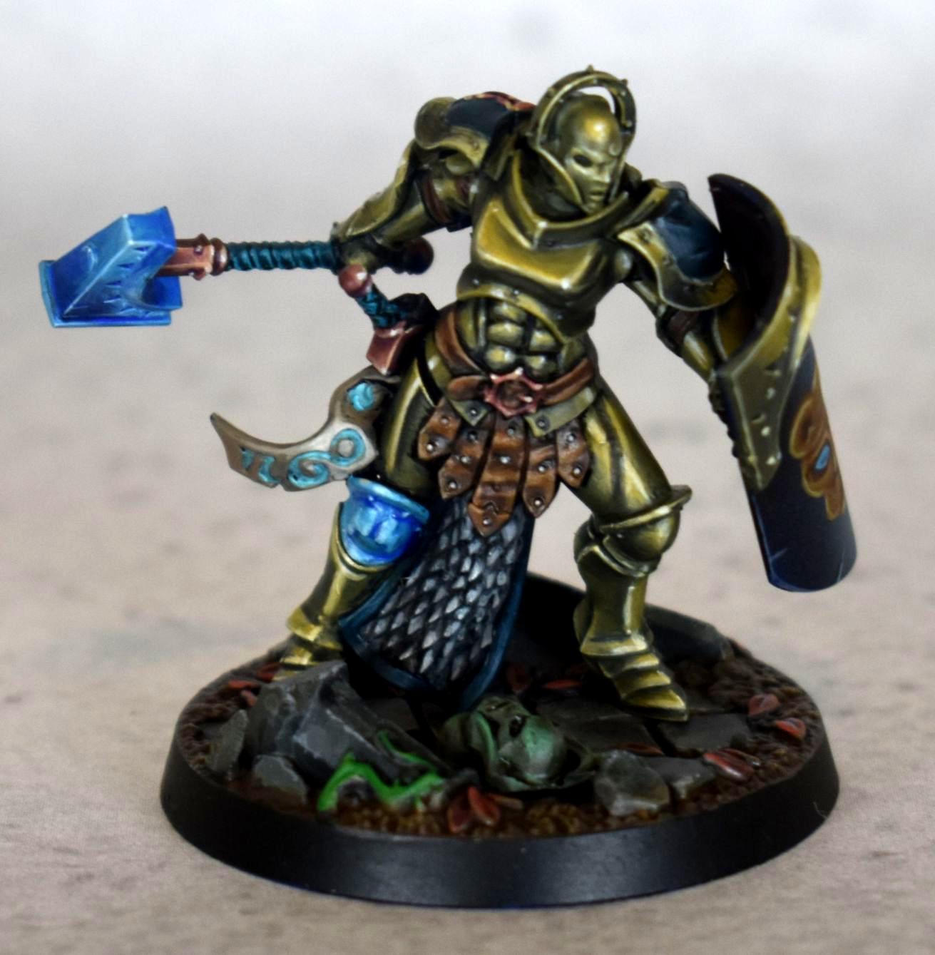Angharad, Crystal, Freehand, Gold, Non-Metallic Metal, Shadespire, Steelheart, Stormcast, Warband