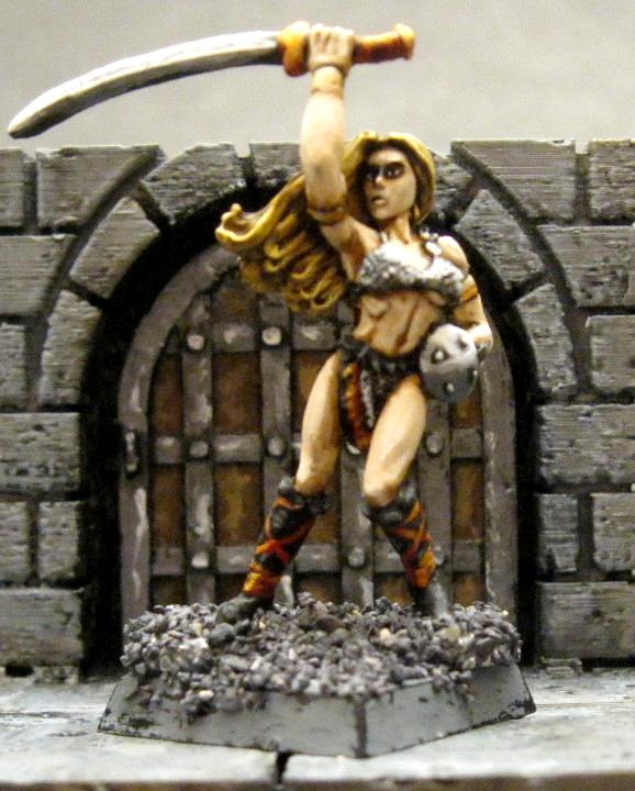 Barbarian, Chainmail Bikini, Female