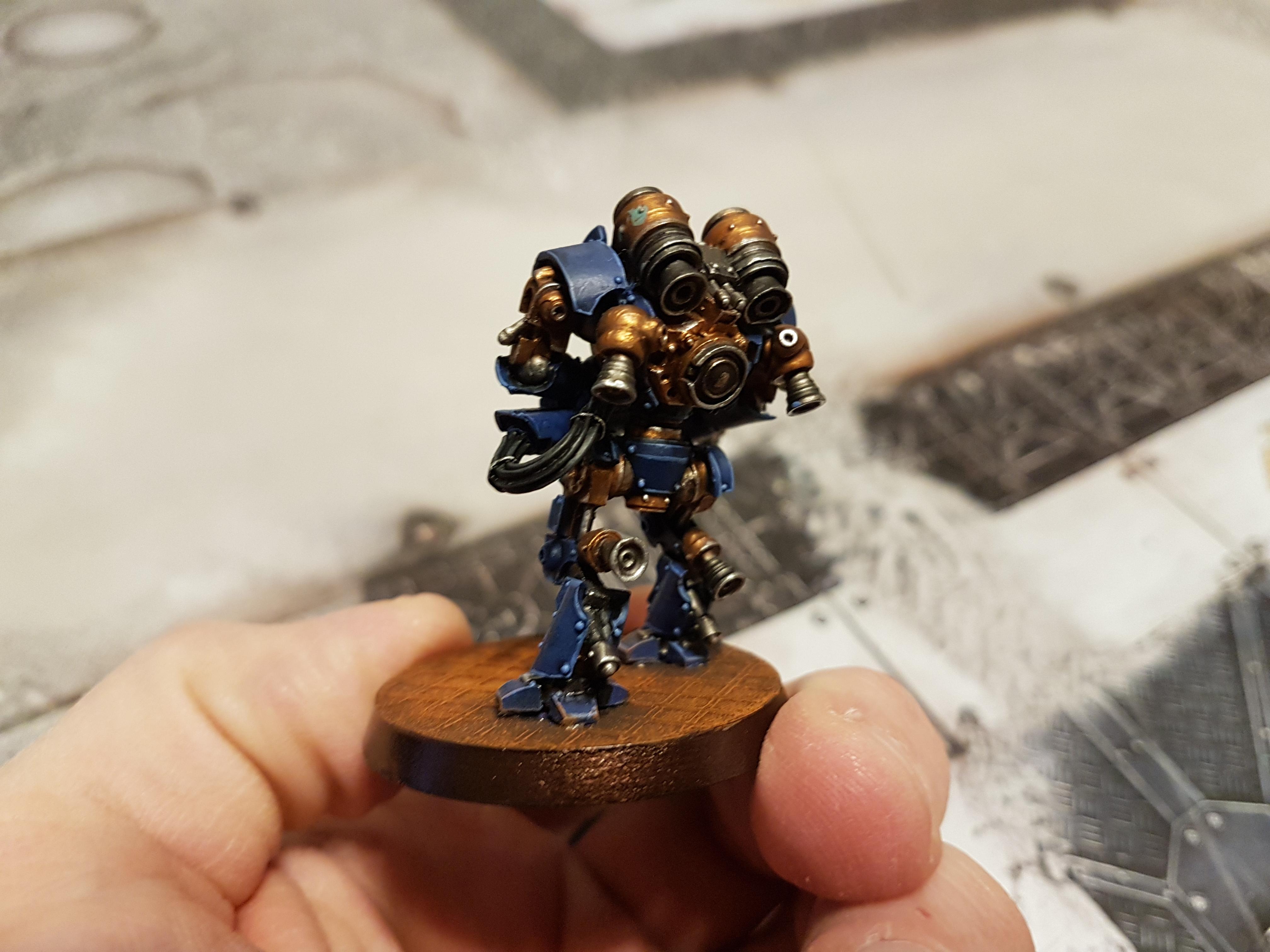 Blue, Chainblade, Konor, Lighting Gun, Mechanicum, Mechanicum Thallax Cohort, Thallax, Thallax Cohort