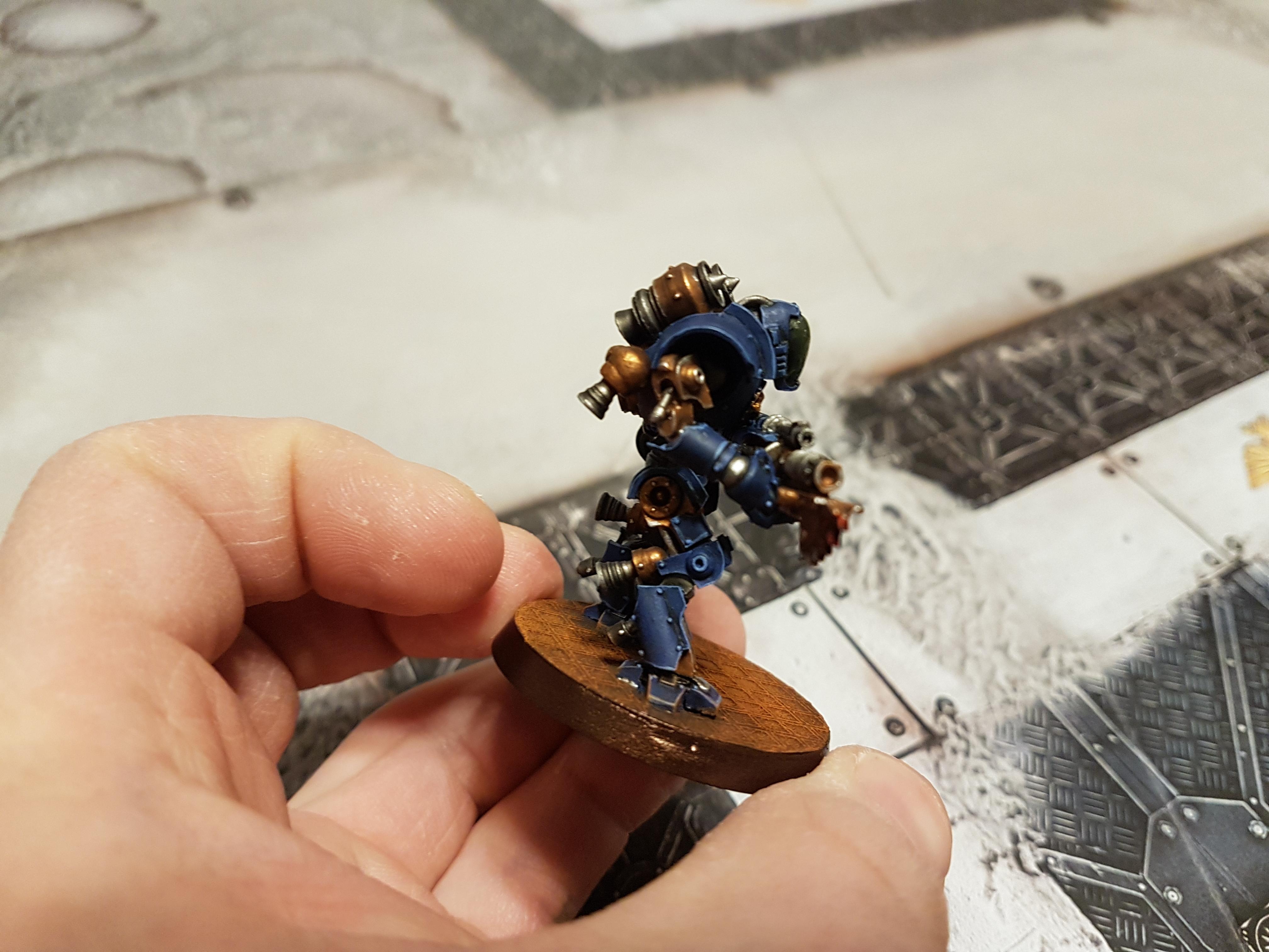Blue, Chainblade, Konor, Lighting Gun, Mechanicum, Mechanicum Thallax Cohort, Thallax, Thallax Cohort
