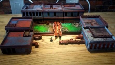 Imperial Factory, Necromunda, Refinery, Underhive, Warhammer 40,000
