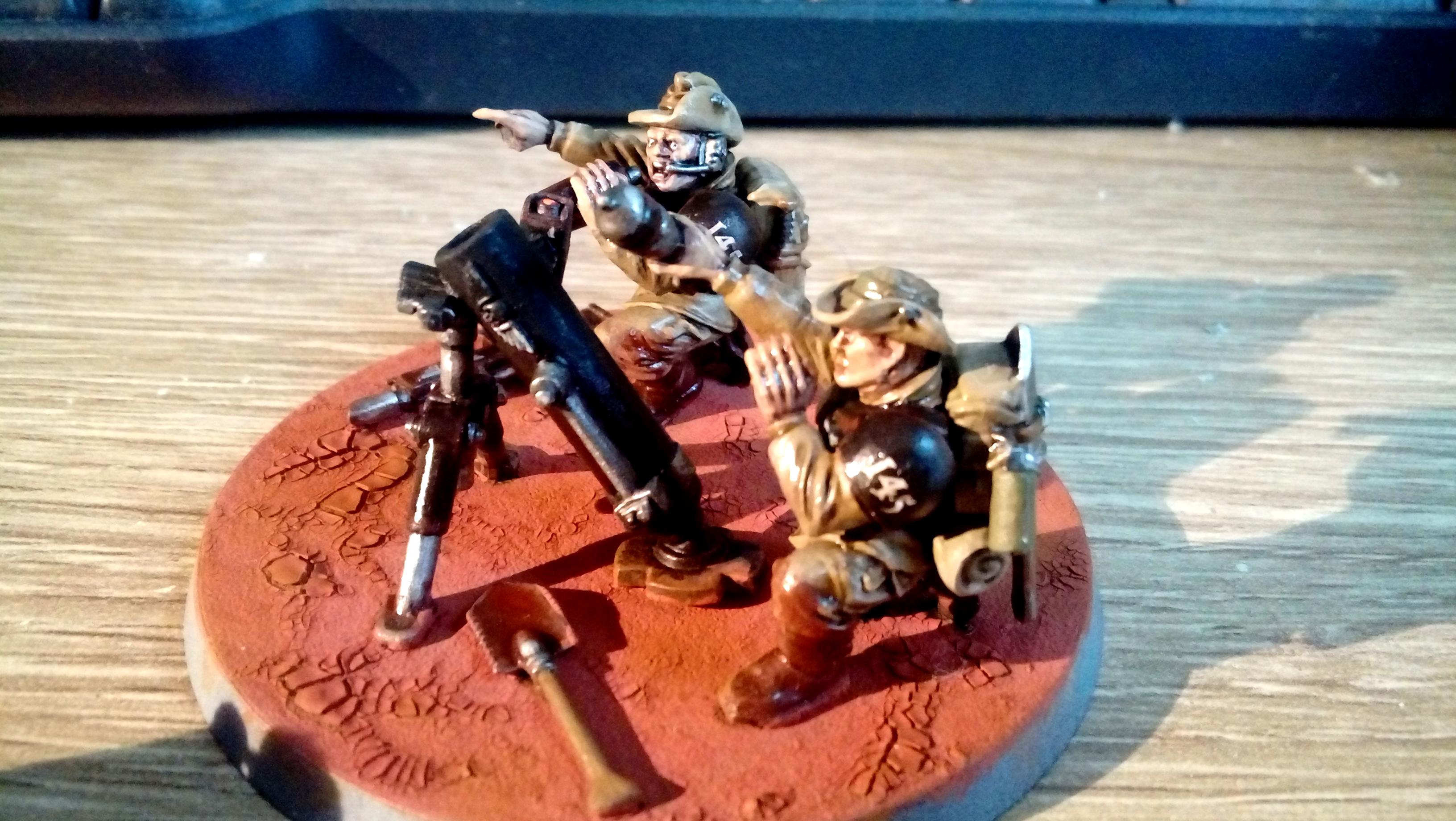 Customized, Diggers, Imperial Guard, Mortar