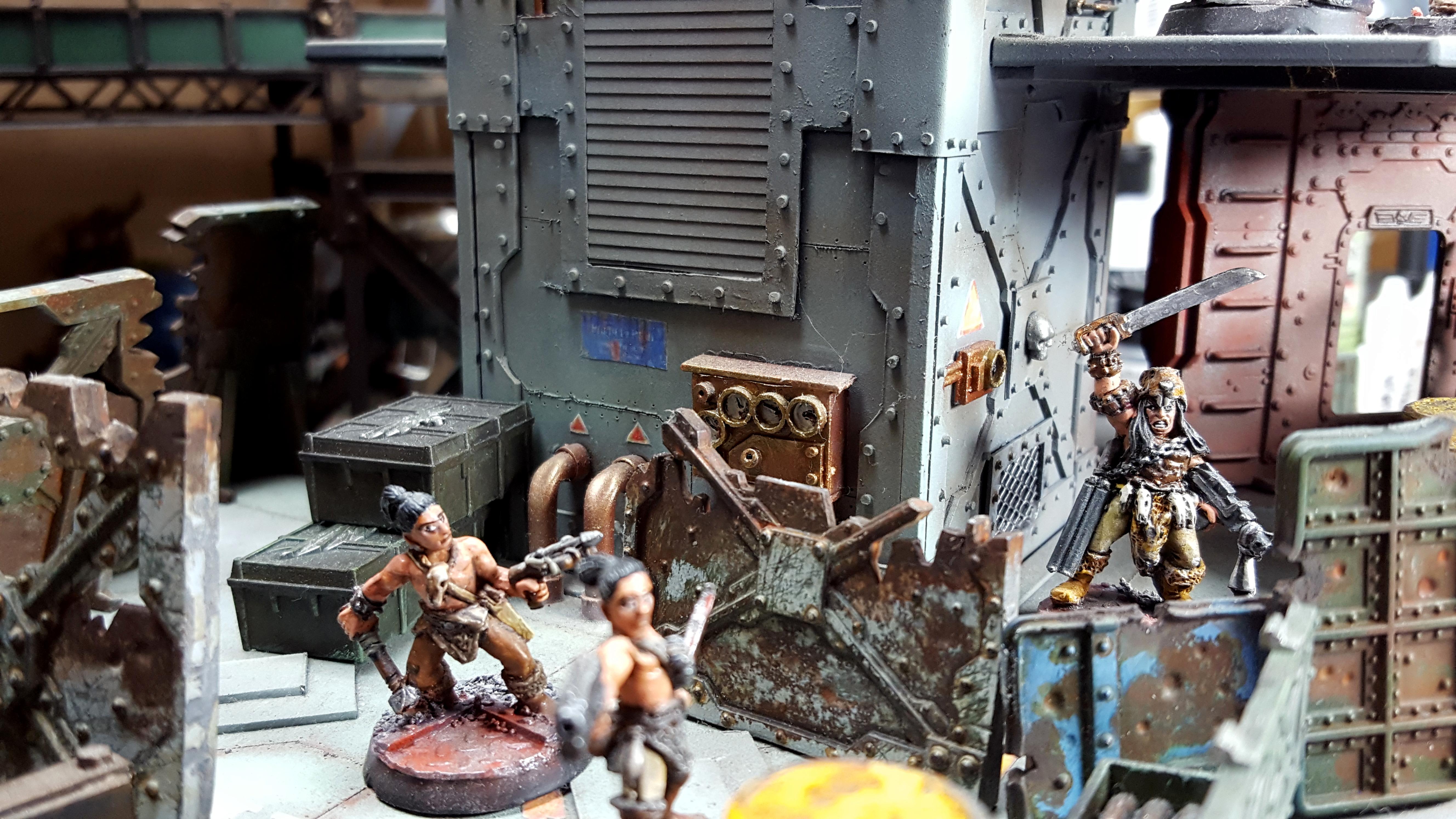 Painting, Rust, Weathered, Work In Progress