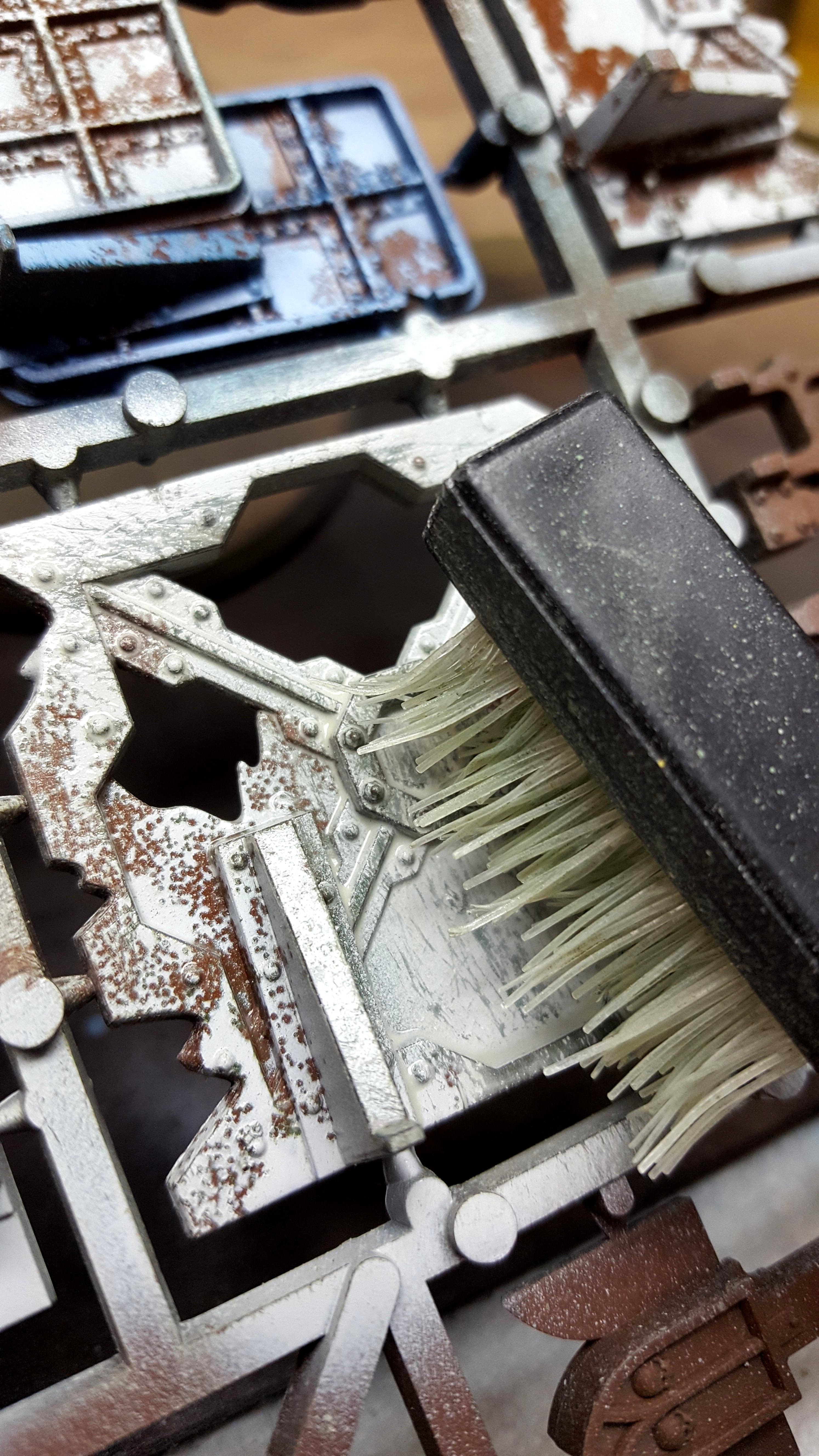 Painting, Rust, Weathered, Work In Progress