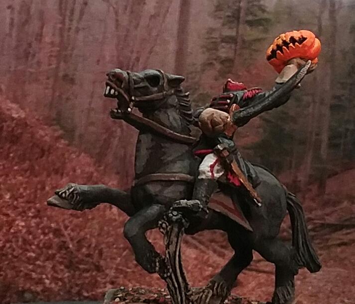 Ghost. Pumpkin, Headless Horseman, Undead