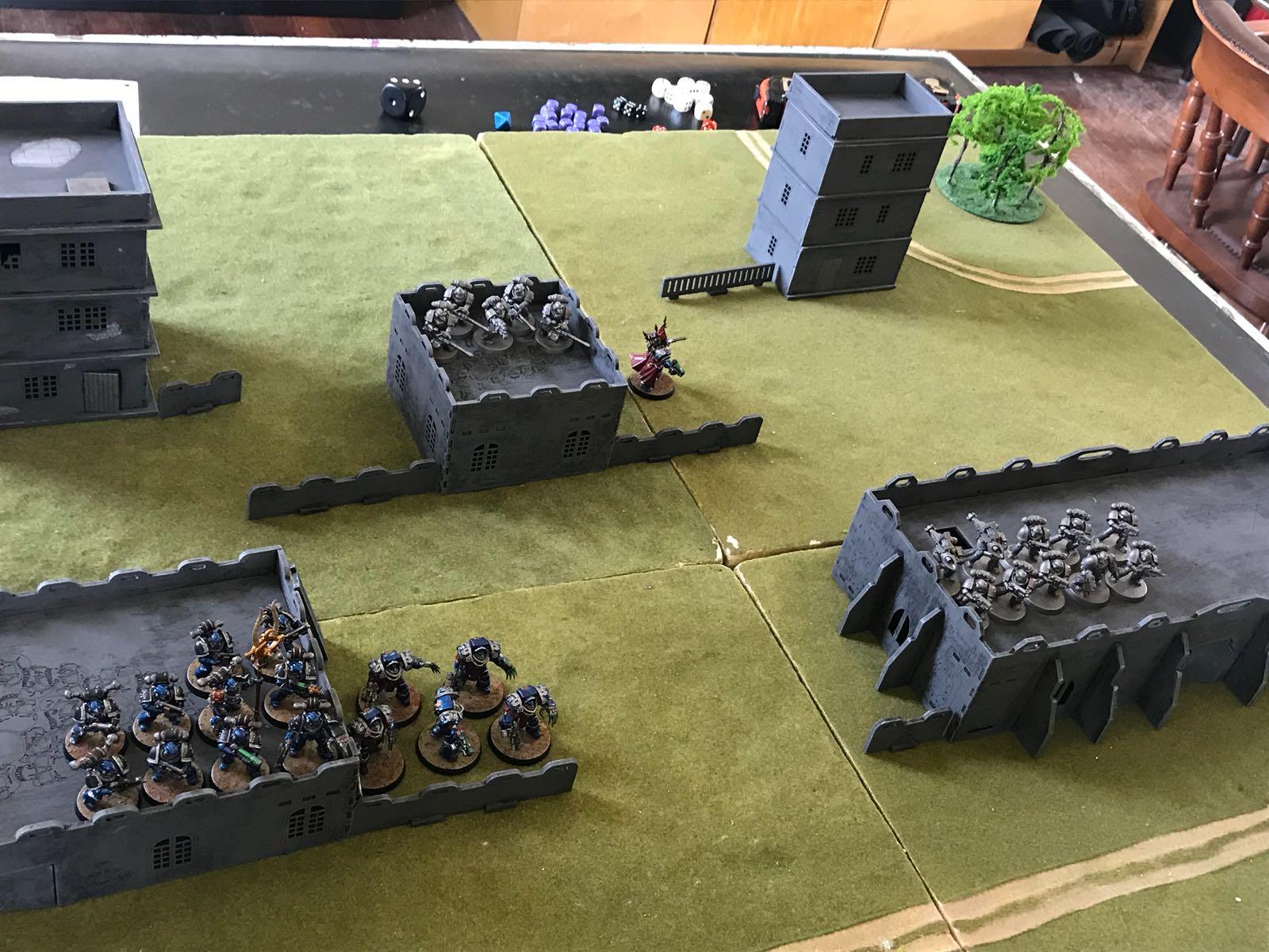 Alpha, Legion, Orks, Orks Vs Alpha Legion