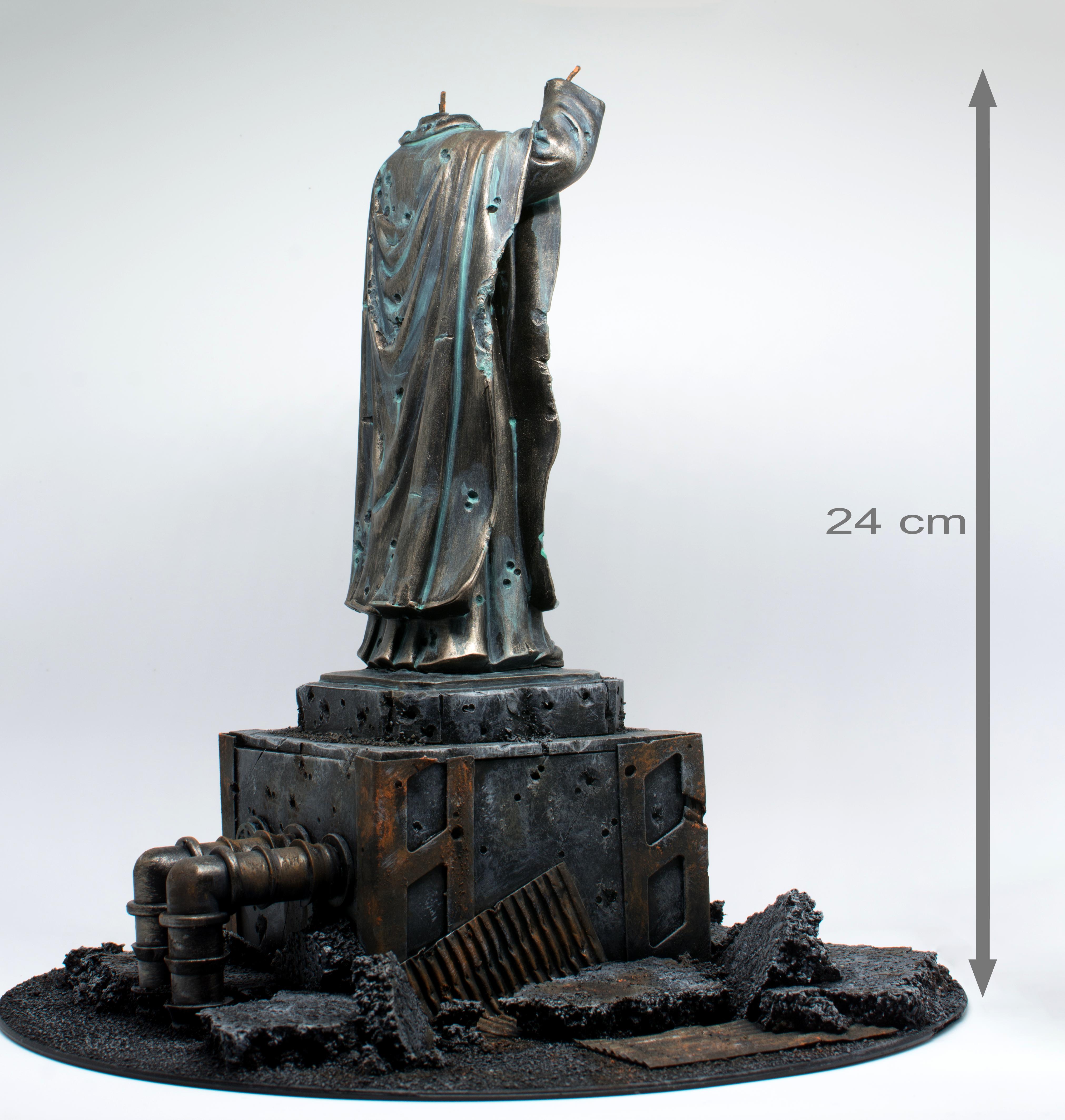 Copper, Craft, D&eacute;cor, Imperialis Sector, Imperium, Monument, Necromunda, Rubble, Ruins, Rust, Set, Statue, Terrain, Warhammer 40,000