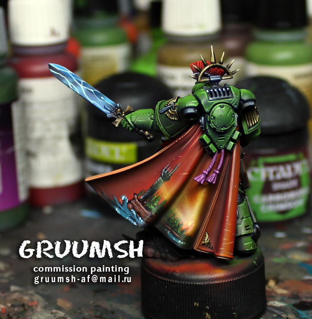 Cloak, Freehand, Space Marines