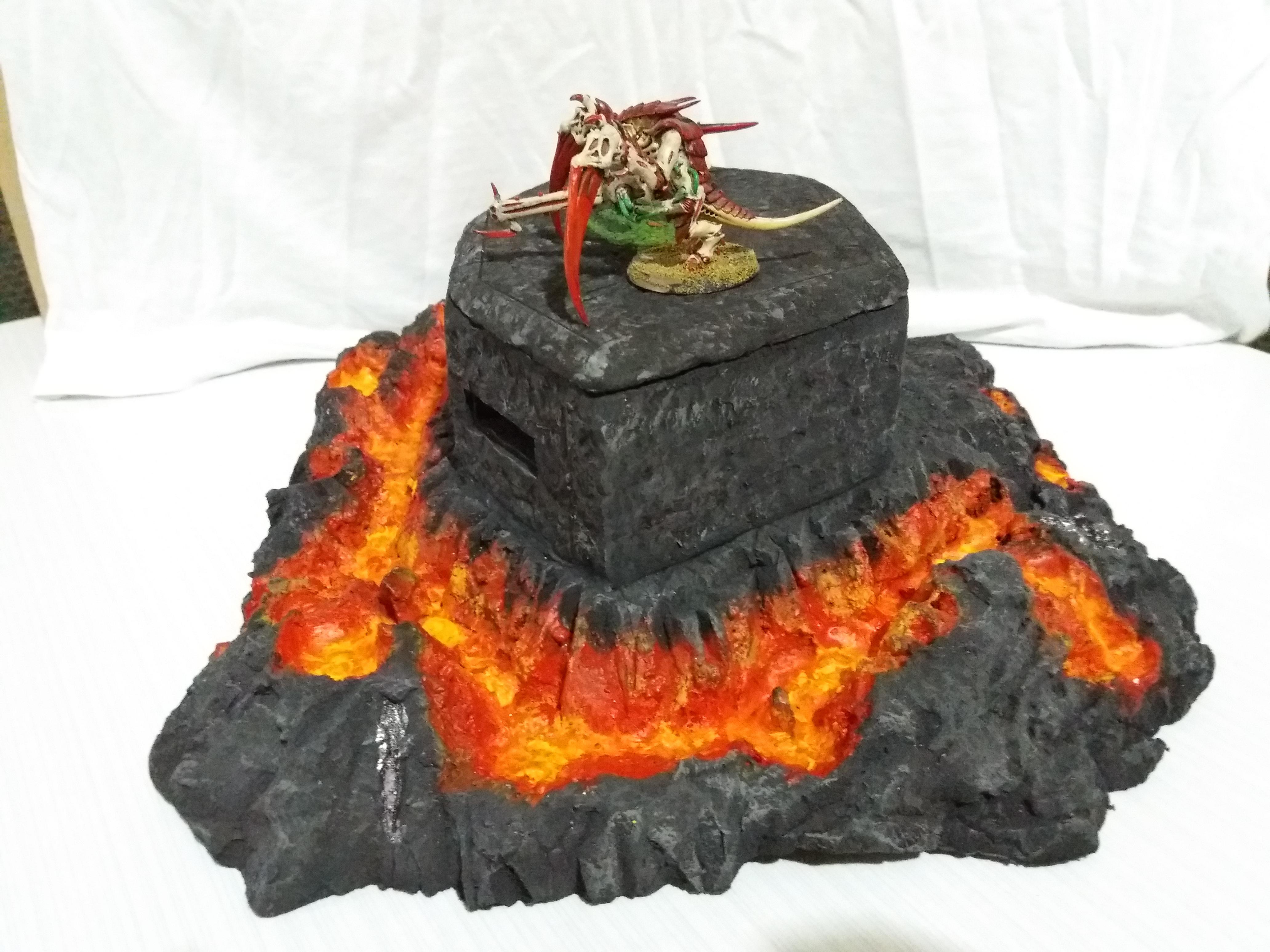 Detachable, Empire, Lava, Moat, Molten, Nocturne, Roof, Salamander, Space, Space Marines, Terrain, Warhammer 40,000, Warhammer Fantasy