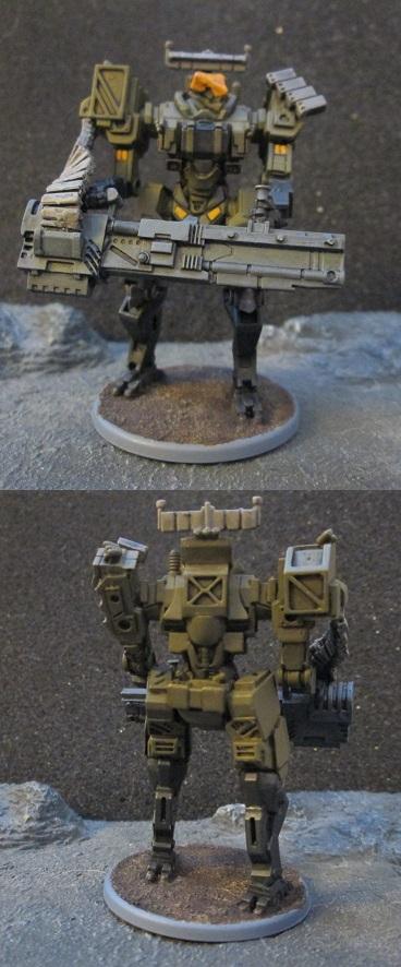 Proteus Combat Mech w/ Battle Cannon