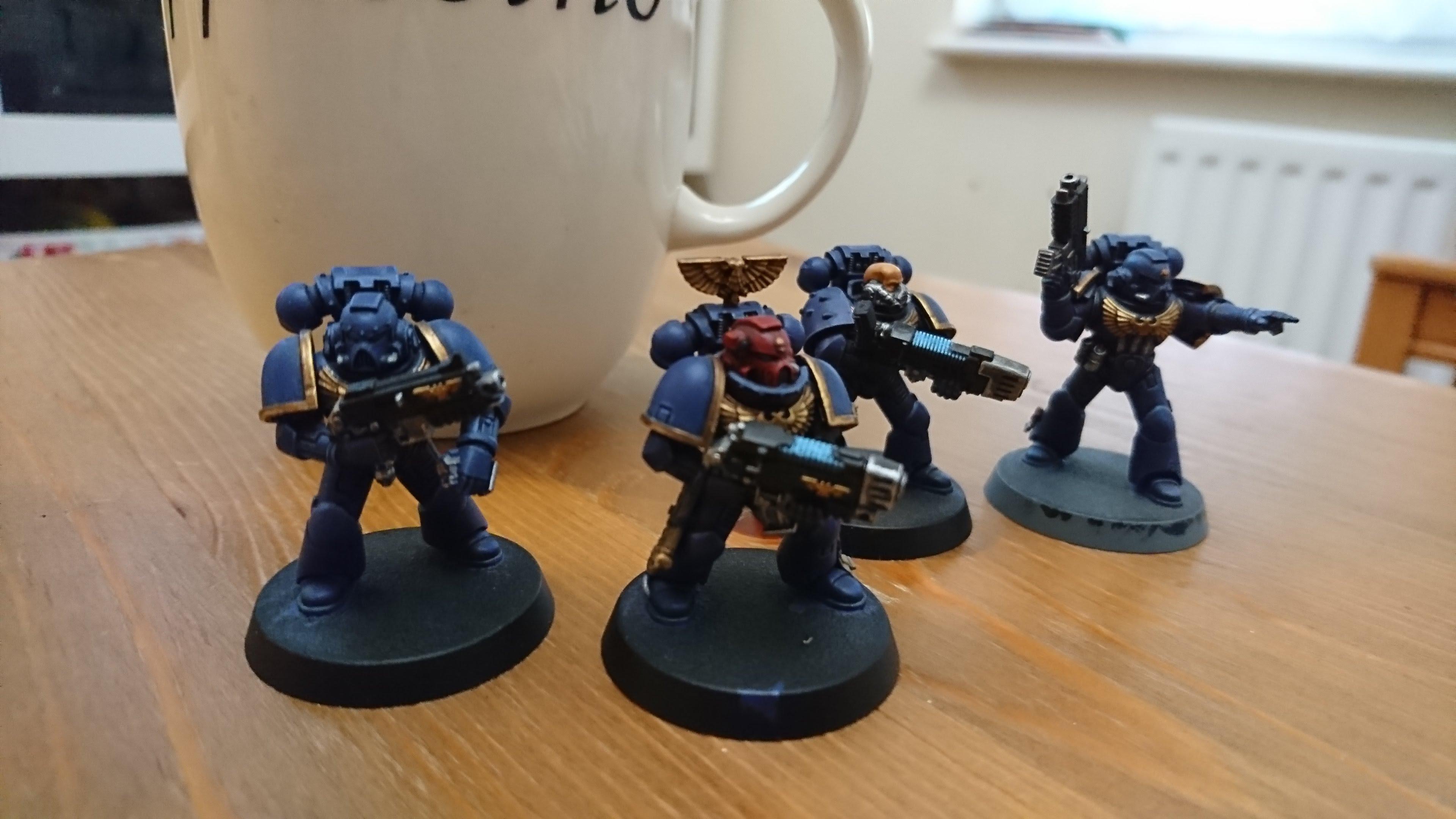 Space Marines, Tactical Squad, Ultramarines