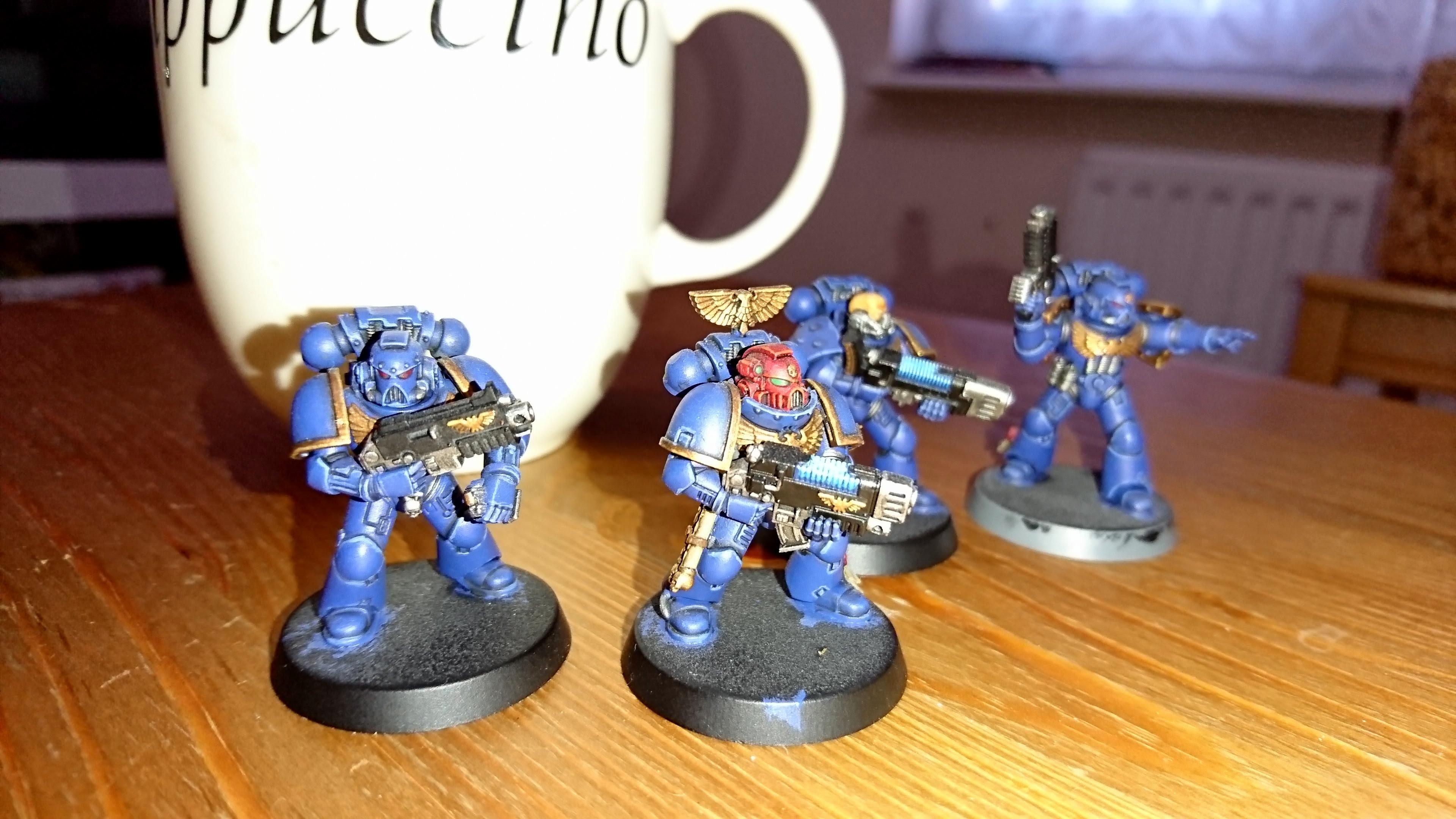 Space Marines, Tactical Squad, Ultramarines