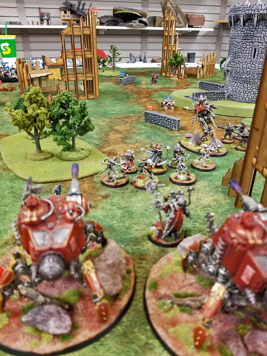 Admech, Battle Report, Warhammer 40,000, World Eaters