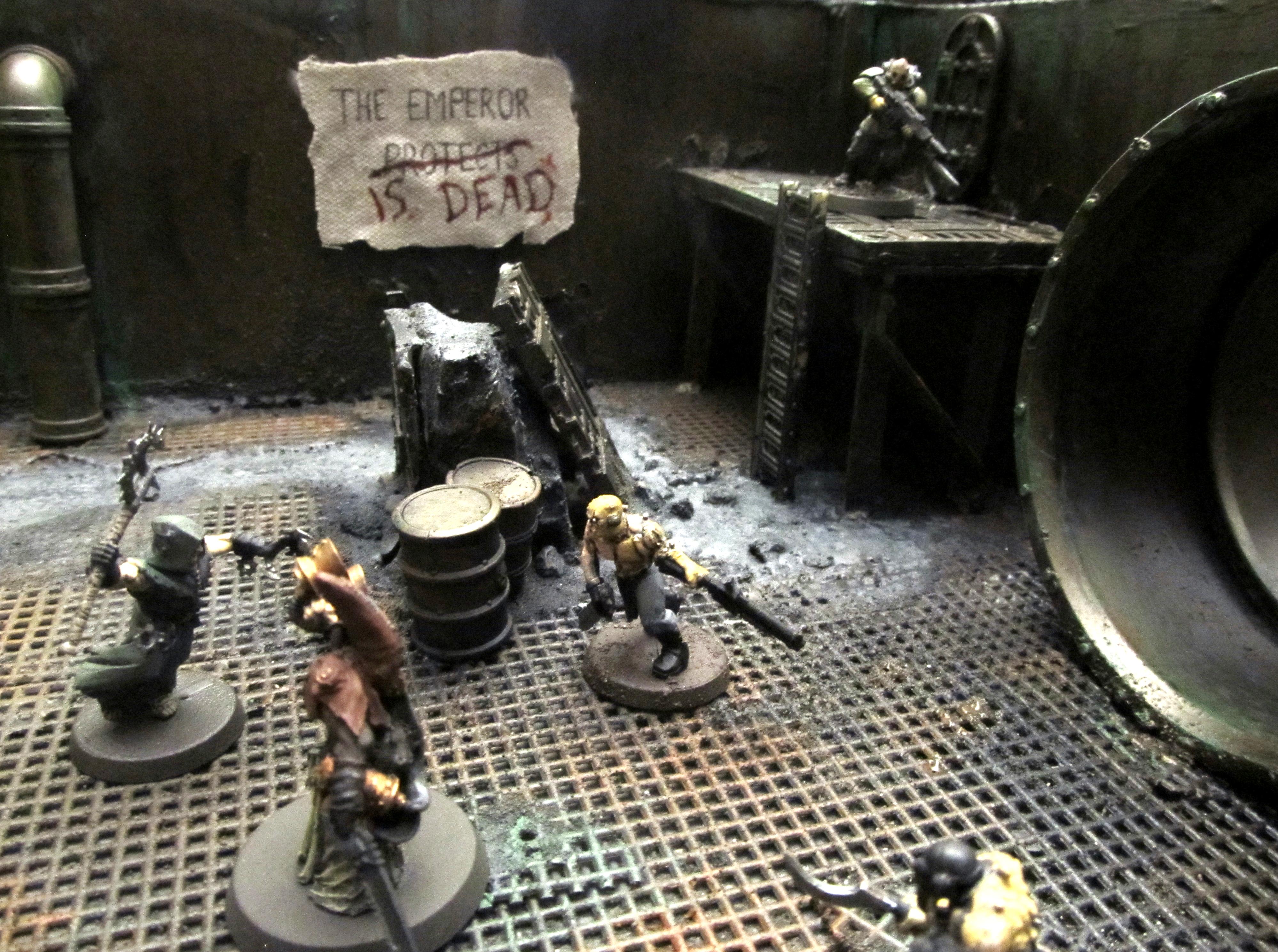 Necromunda underhive terrain